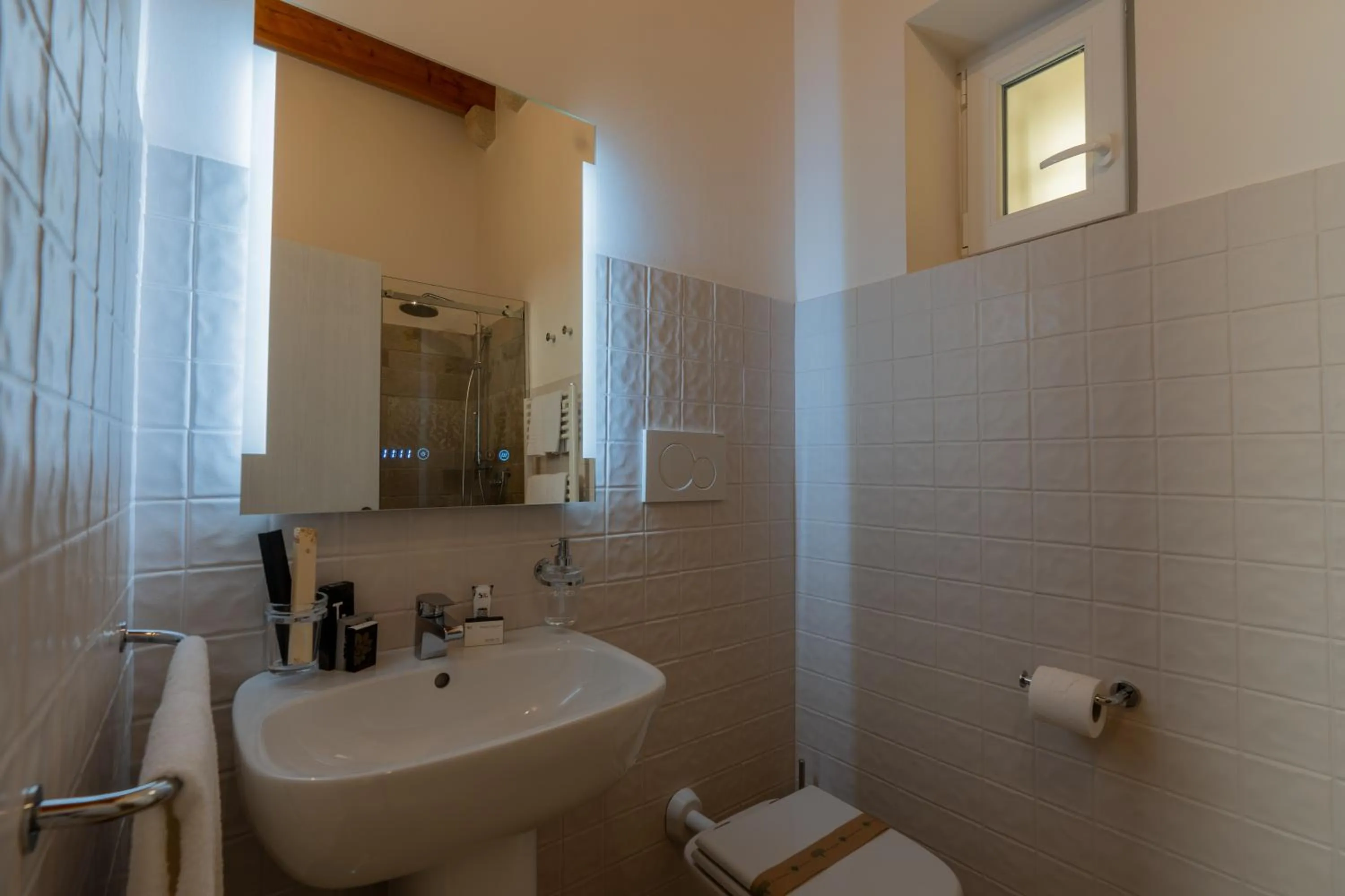 Bathroom in B&B Palazzo Vittoria