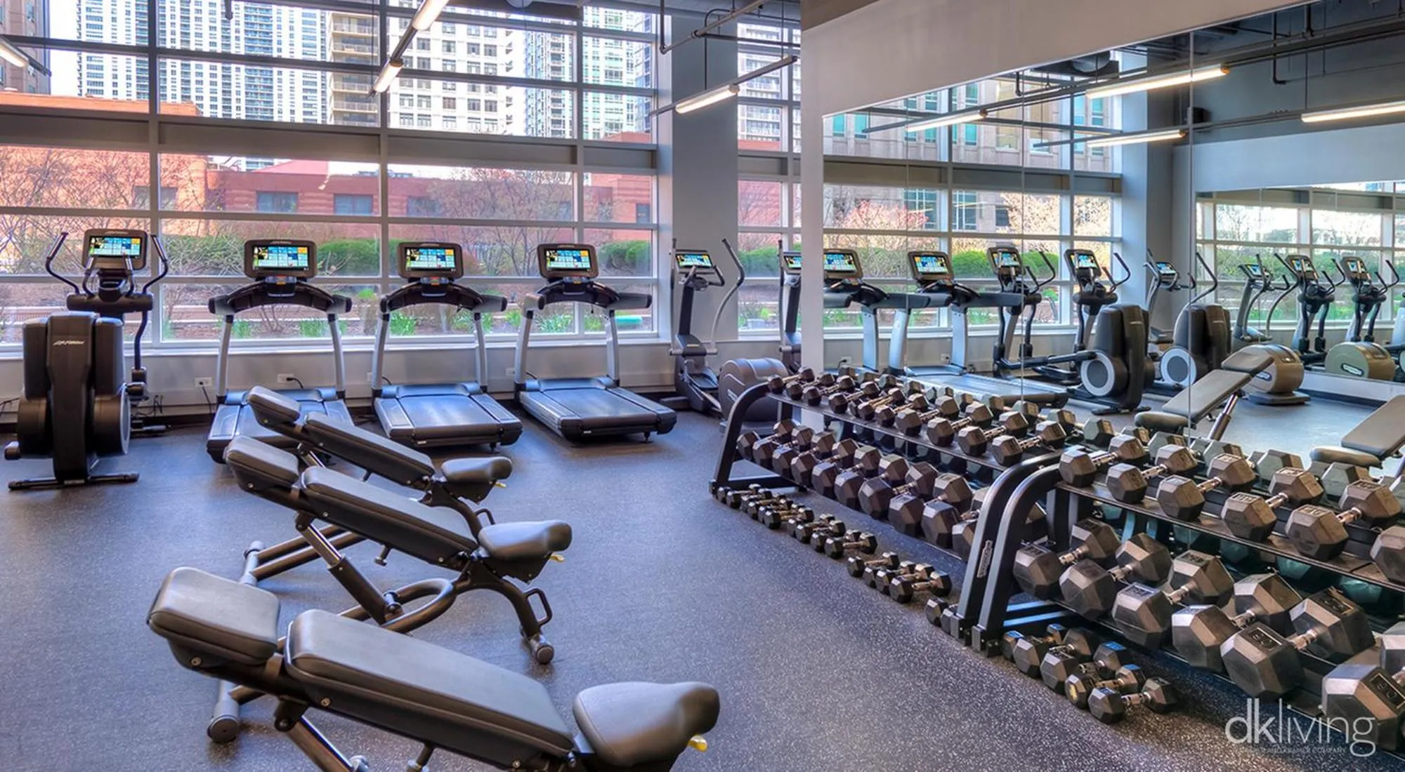 Fitness centre/facilities in The Penthouse at Grand Plaza