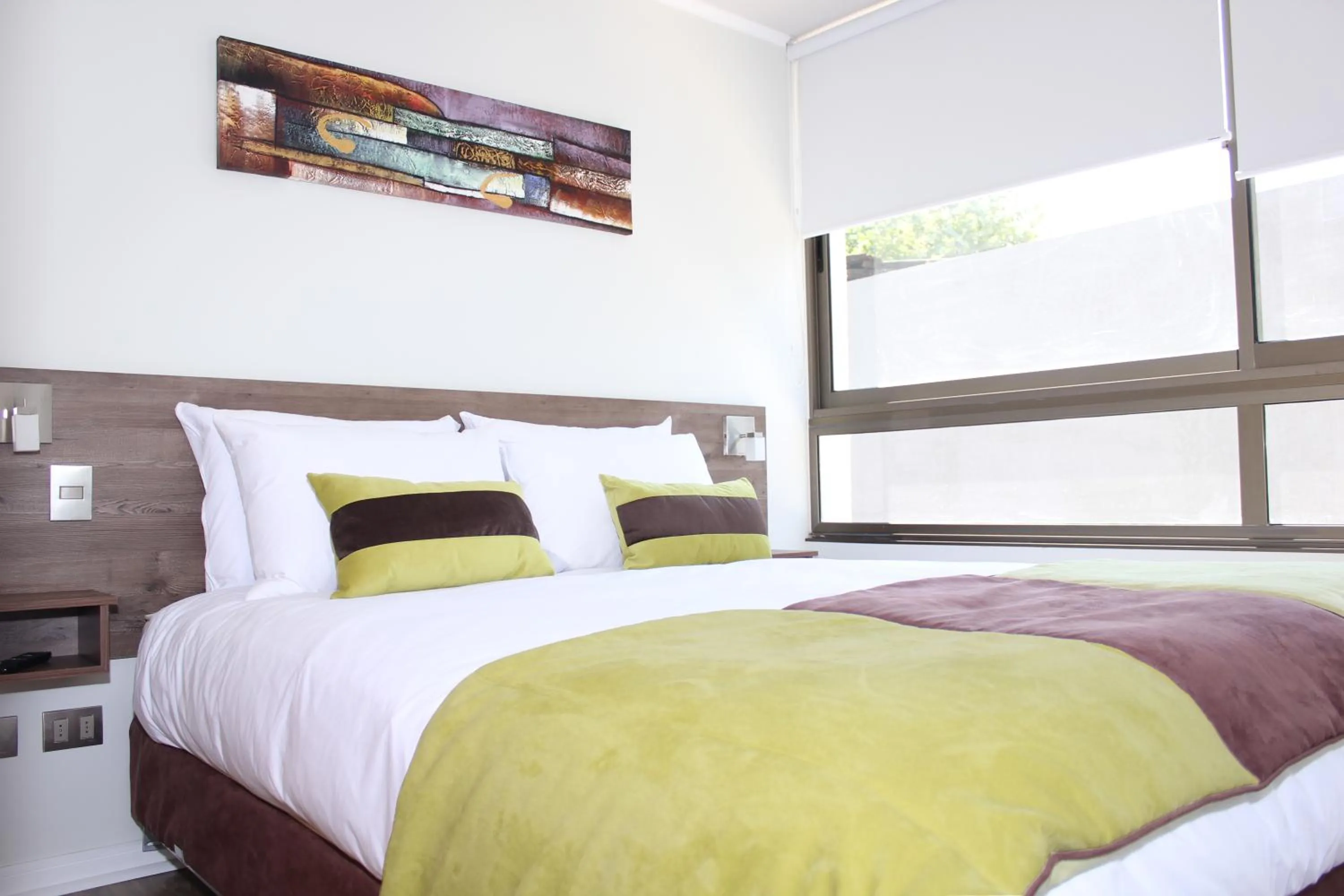 Bedroom, Bed in Apart Hotel Providencia