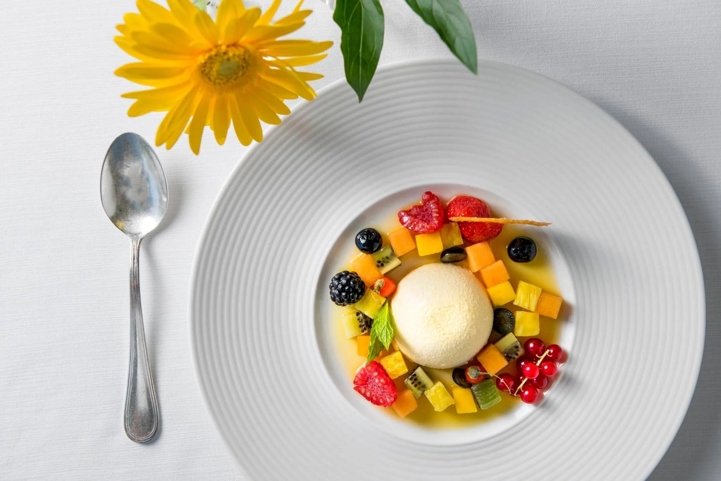 Food close-up in Grand Hotel Rimini