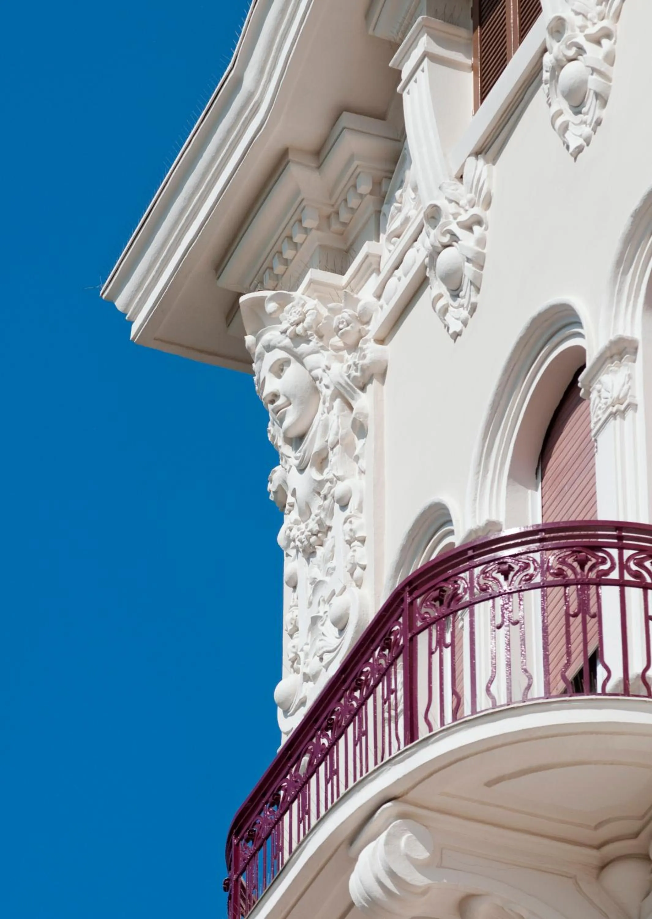 Decorative detail in Grand Hotel Rimini
