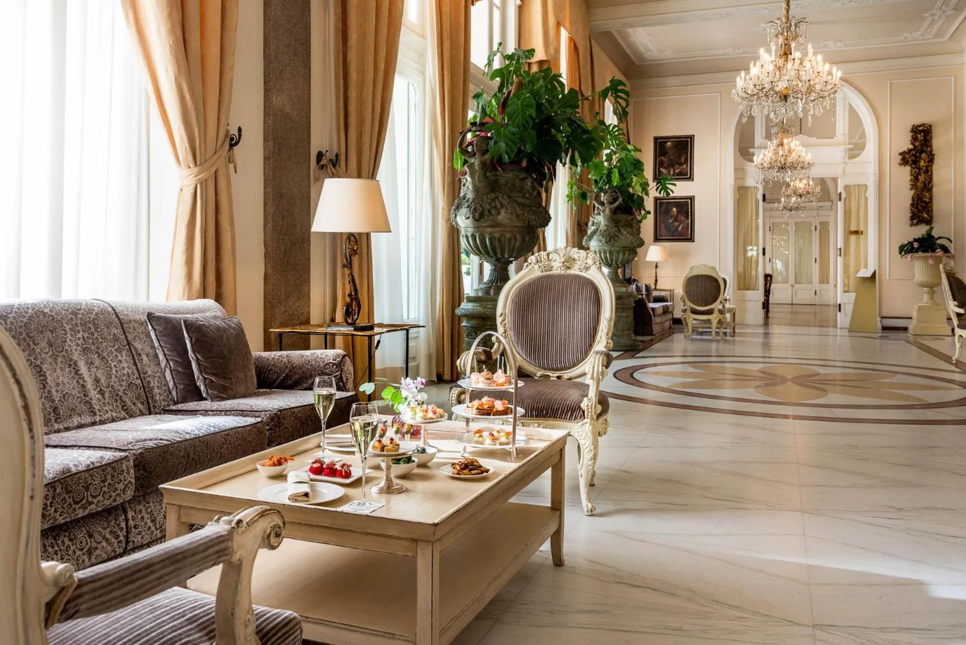 Lobby or reception in Grand Hotel Rimini