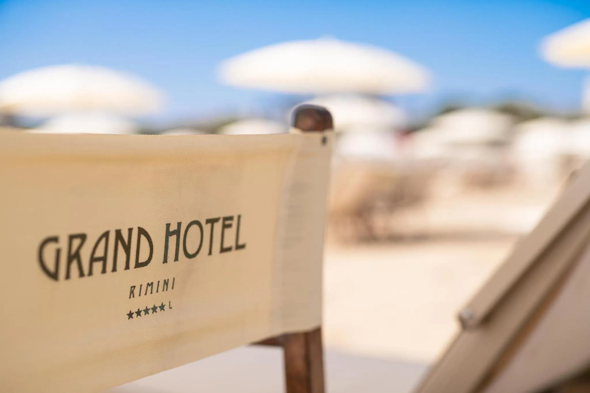 sunbed in Grand Hotel Rimini