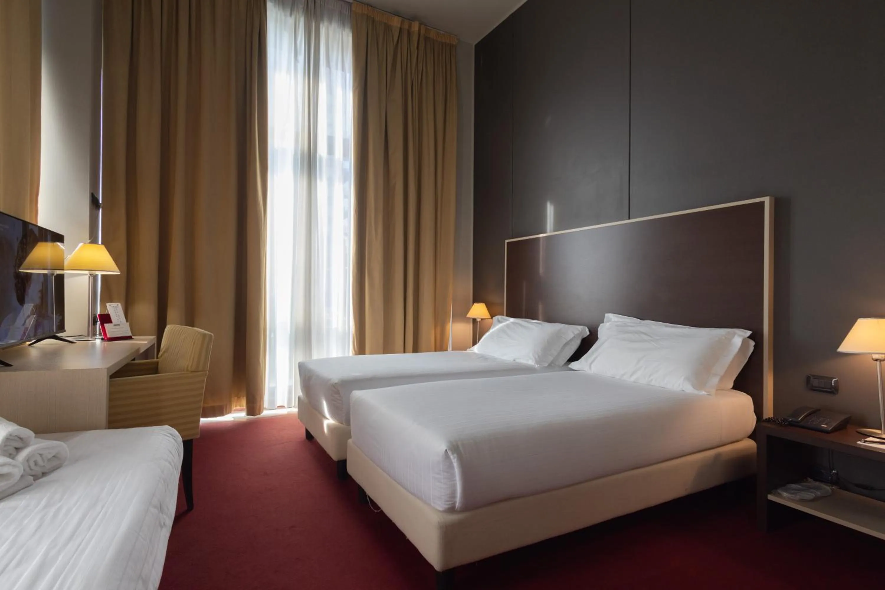 Decorative detail, Bed in Art Hotel Olympic