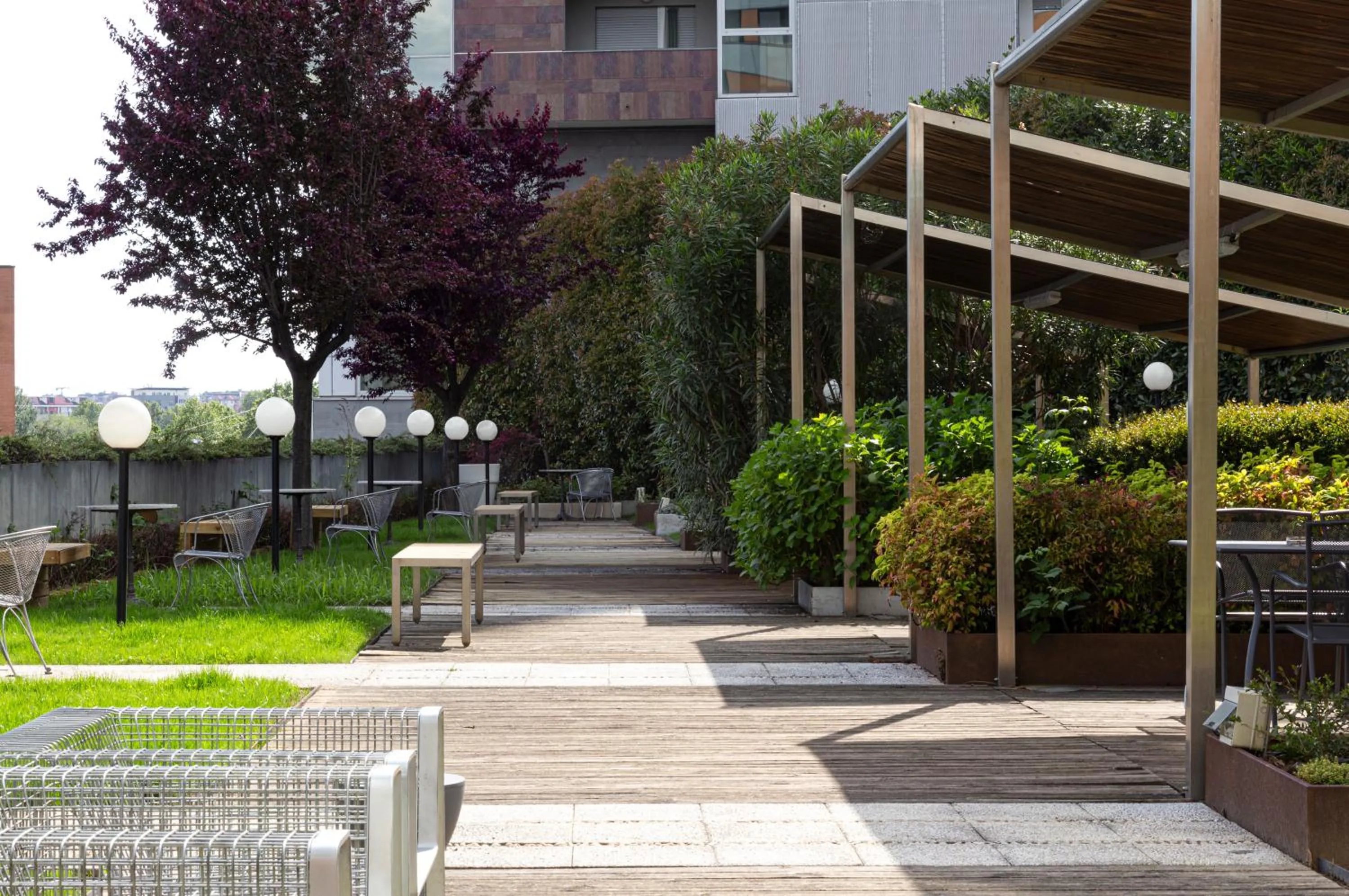 Garden in Art Hotel Olympic