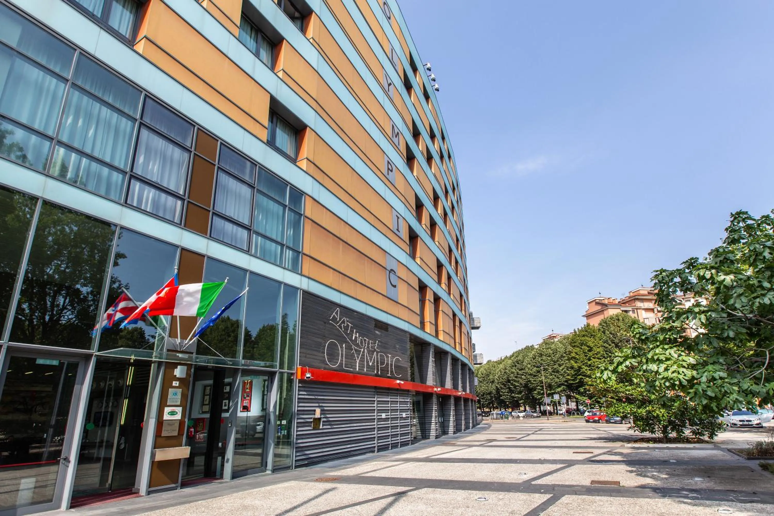 Property building in Art Hotel Olympic