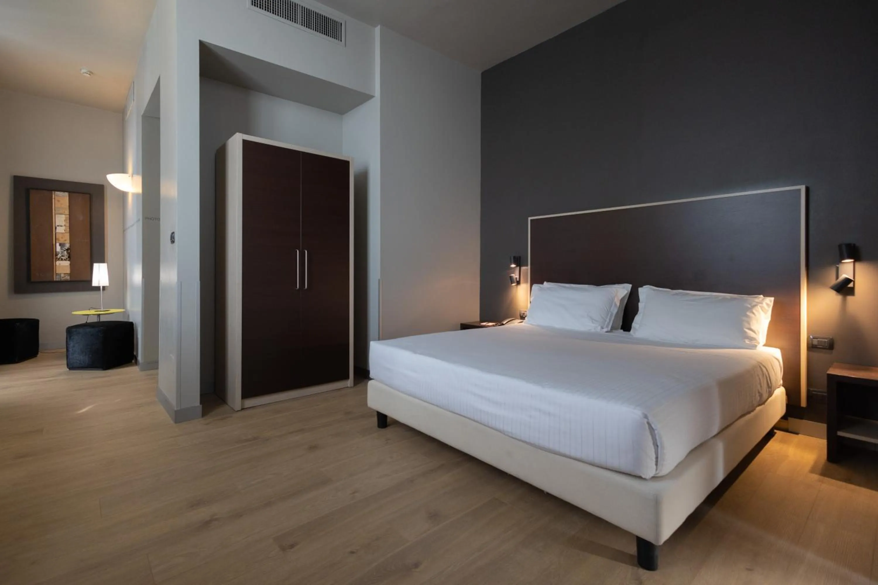 Bedroom, Bed in Art Hotel Olympic