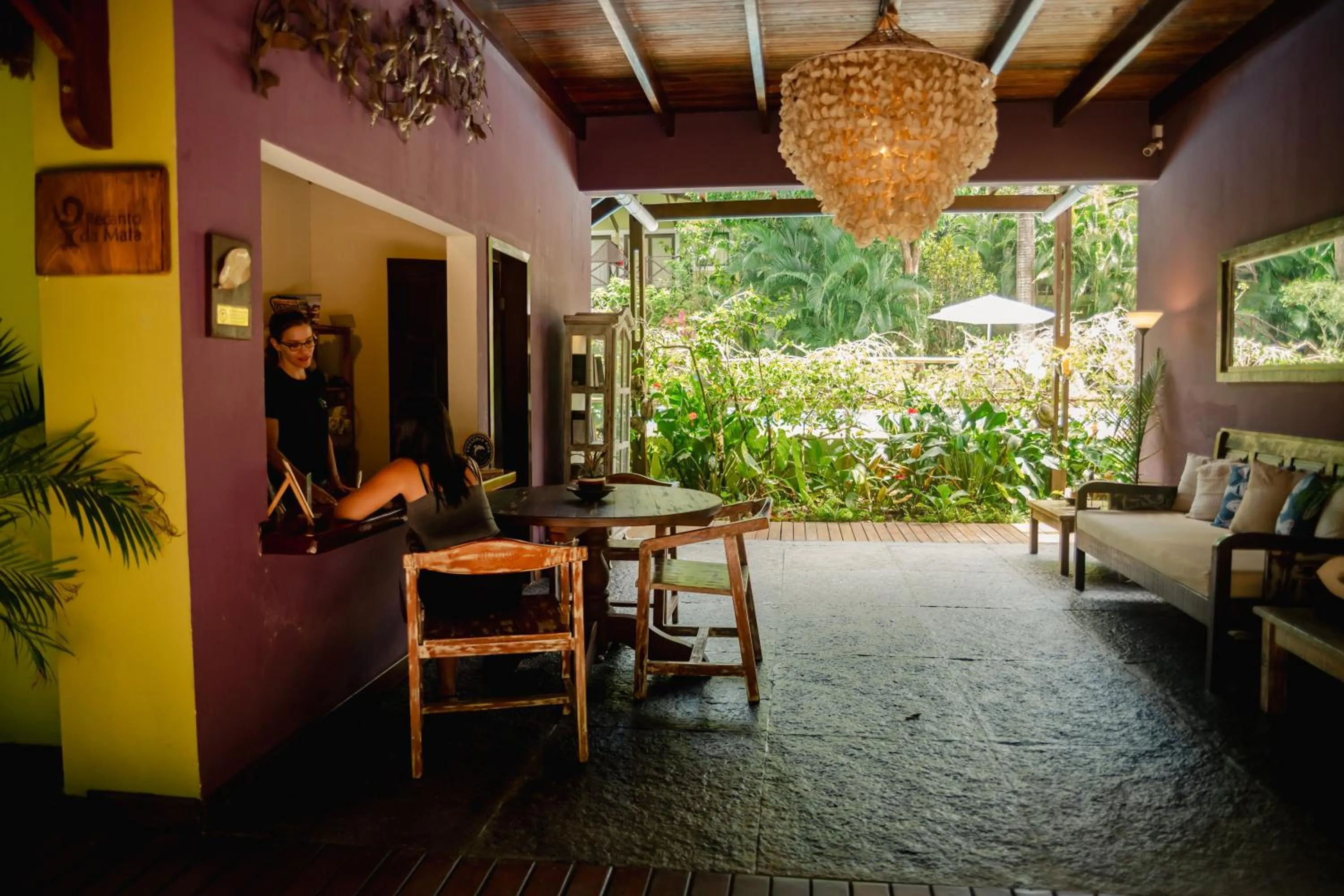 Lobby or reception in Recanto da Mata Pipa