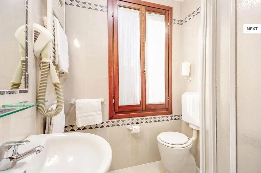 Bathroom in Atlantide Hotel