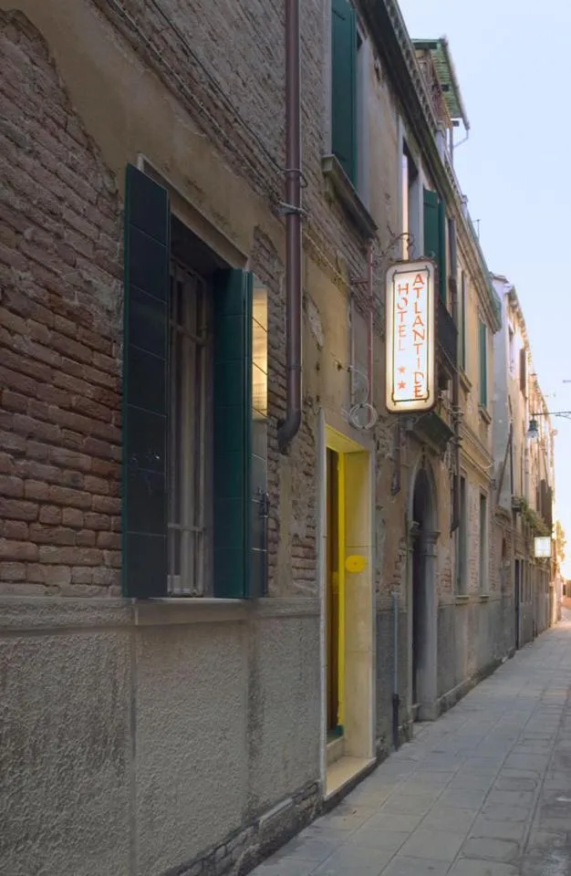 Facade/entrance in Atlantide Hotel