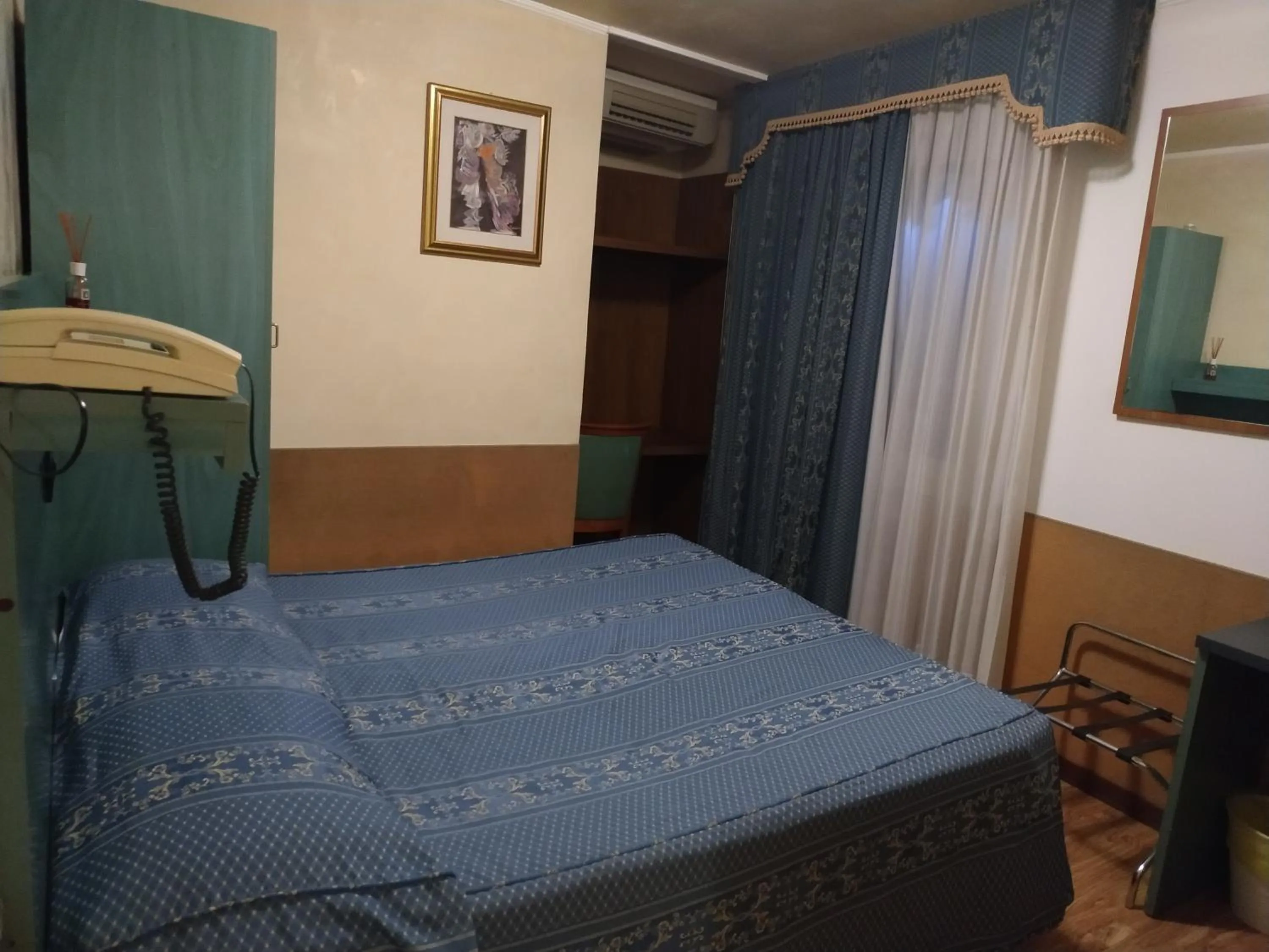 Bed in Atlantide Hotel