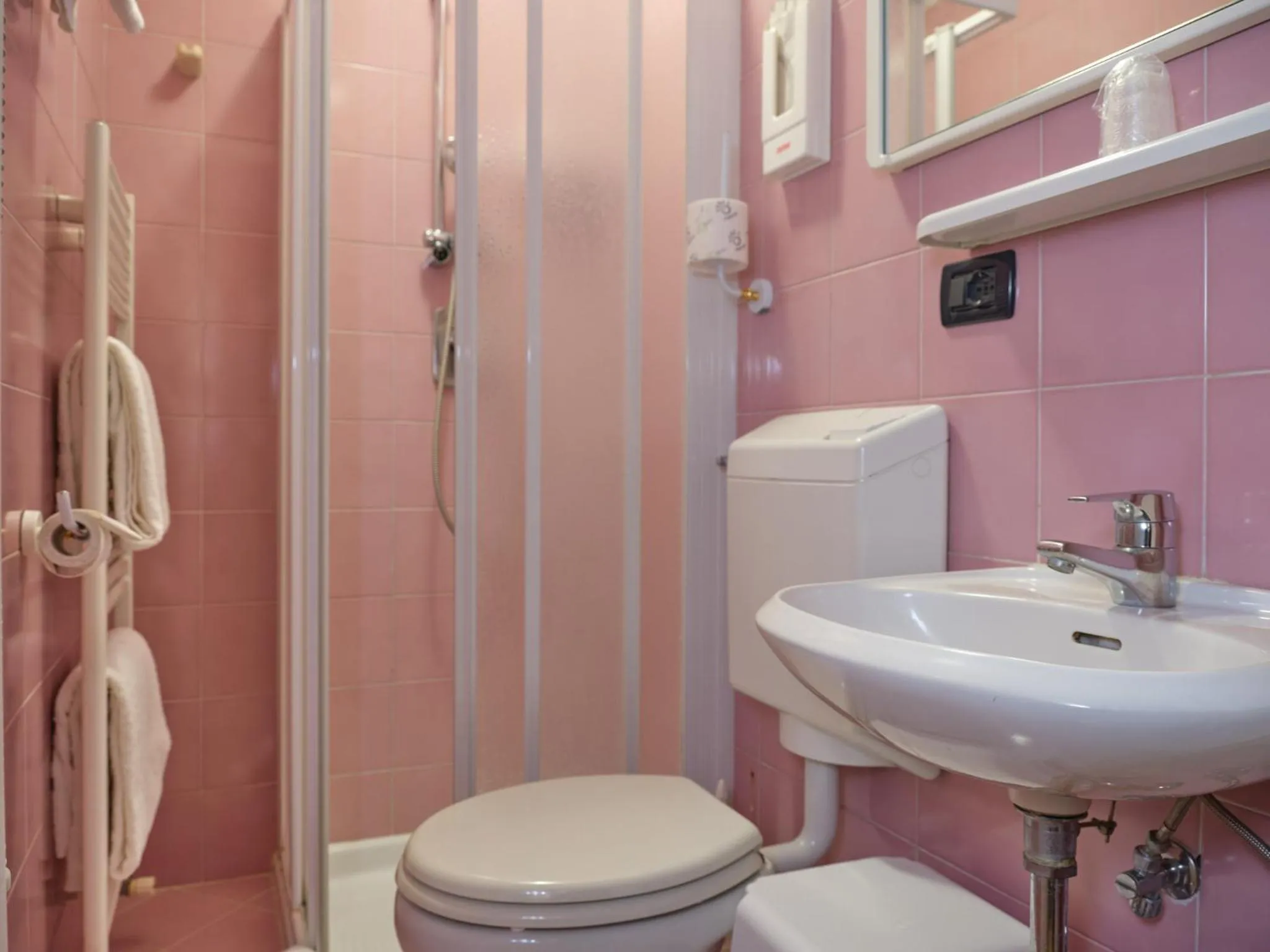 Bathroom in Atlantide Hotel