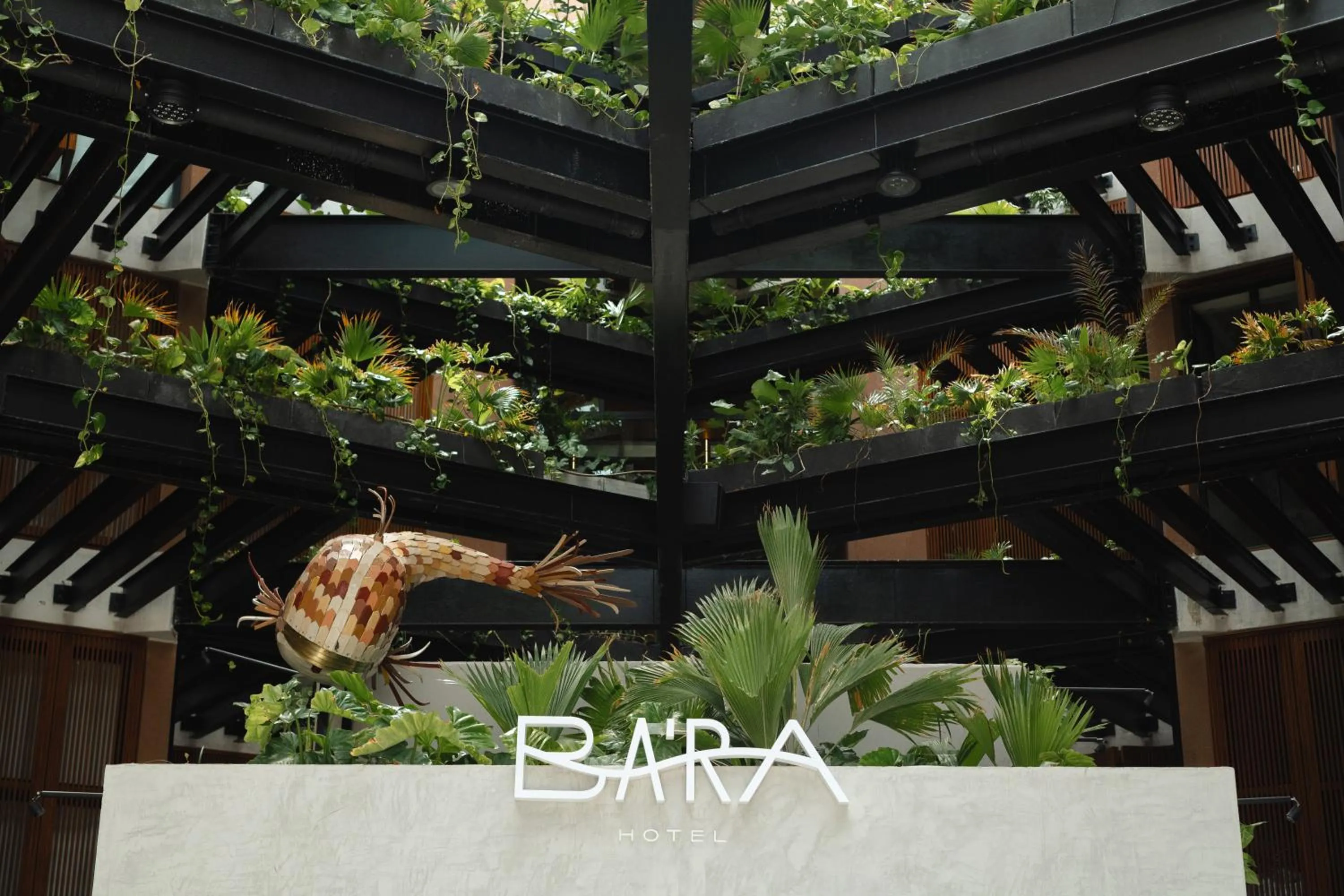 Facade/entrance in BA'RA Hotel