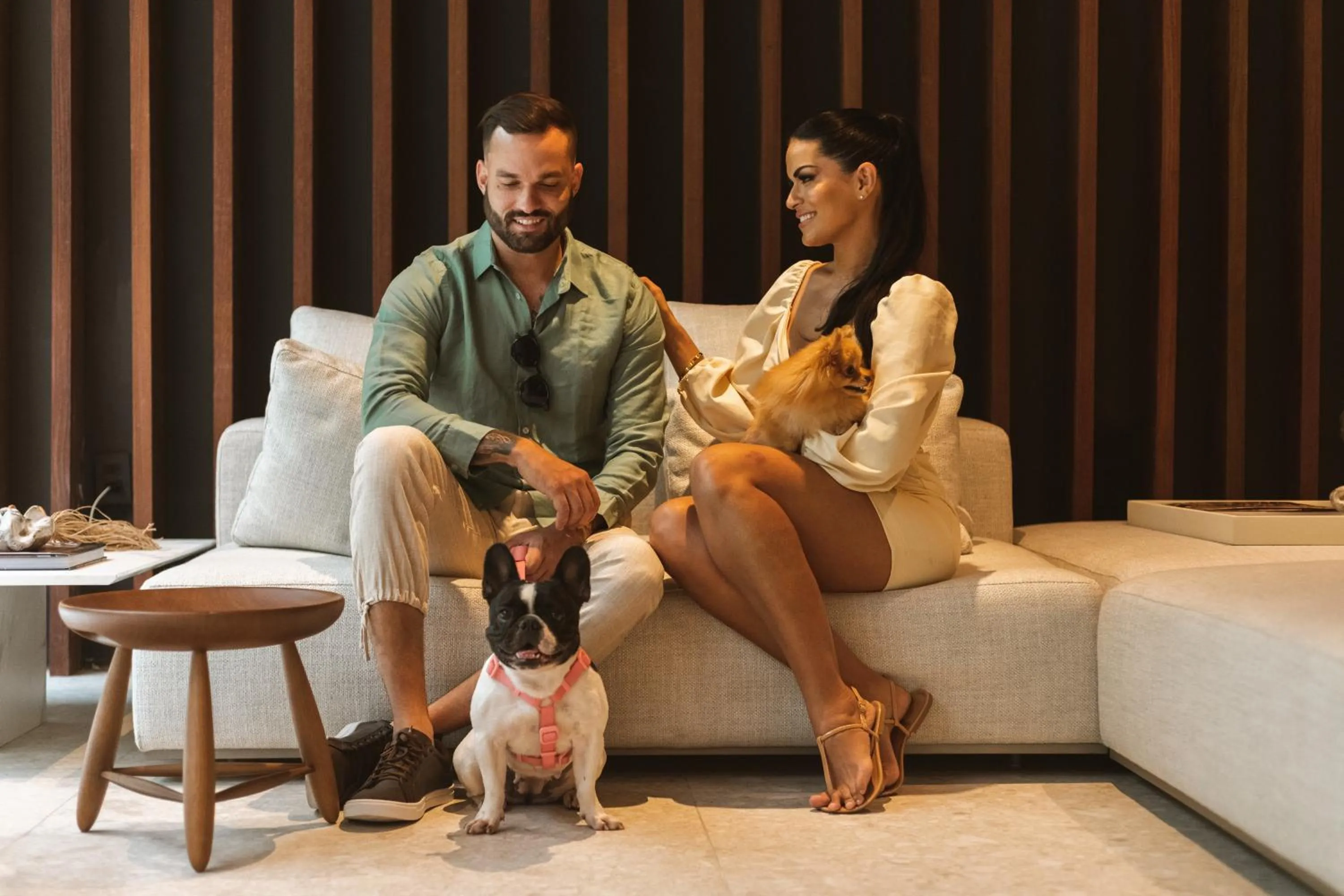 Seating area in BA'RA Hotel