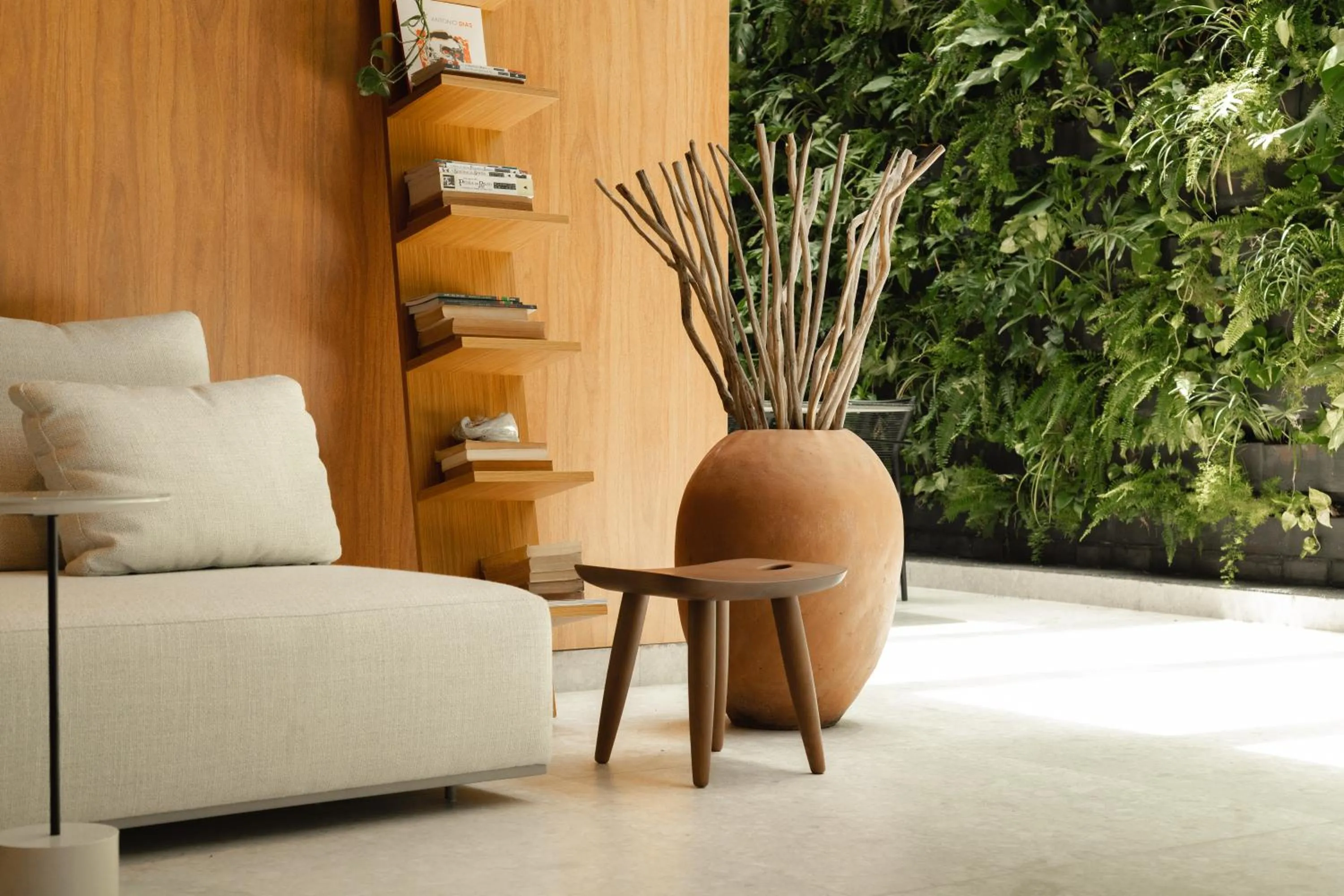 Seating area in BA'RA Hotel