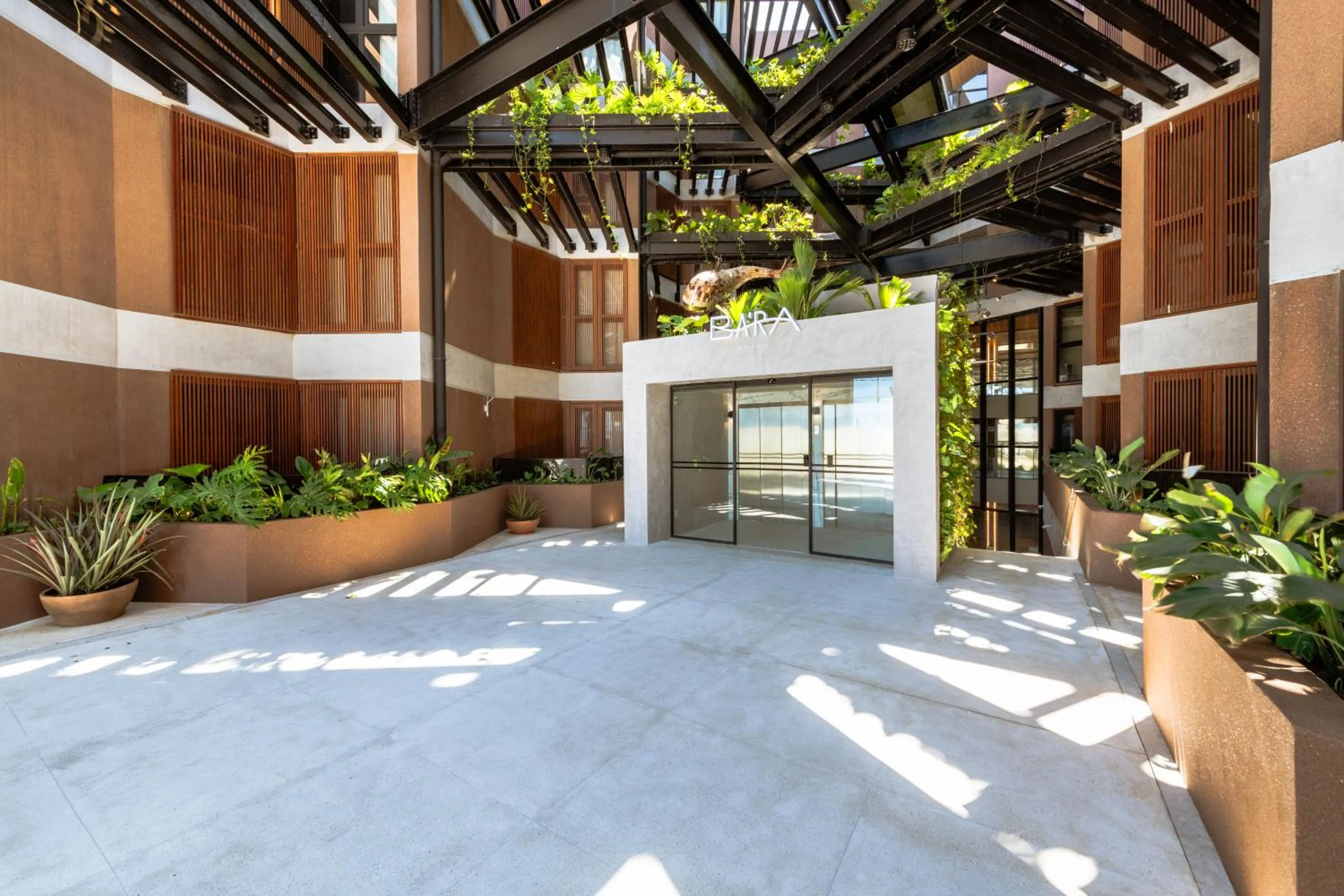 Facade/entrance in BA'RA Hotel