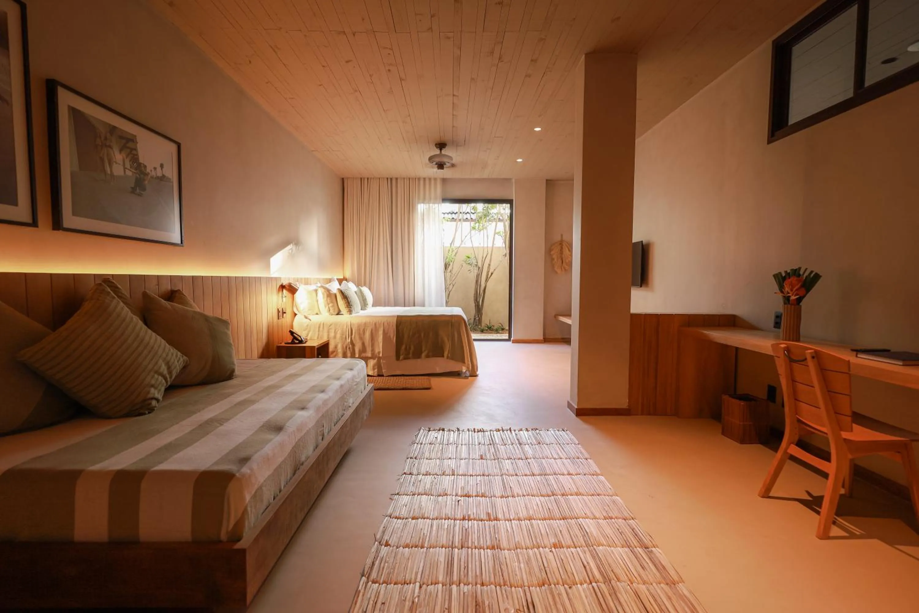 Bed in Barracuda Boutique