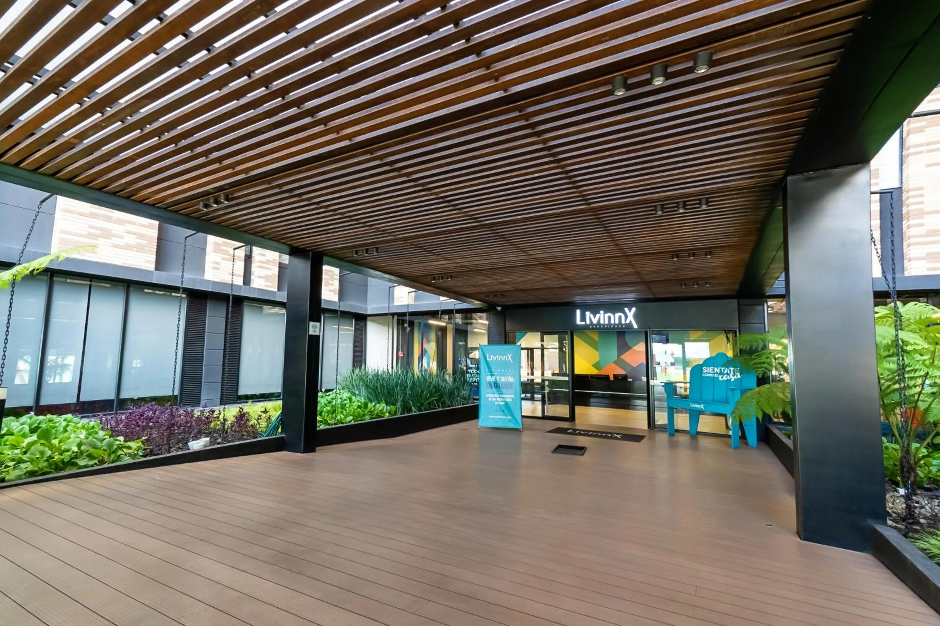 Lobby or reception in CentralX 21 Bogotá