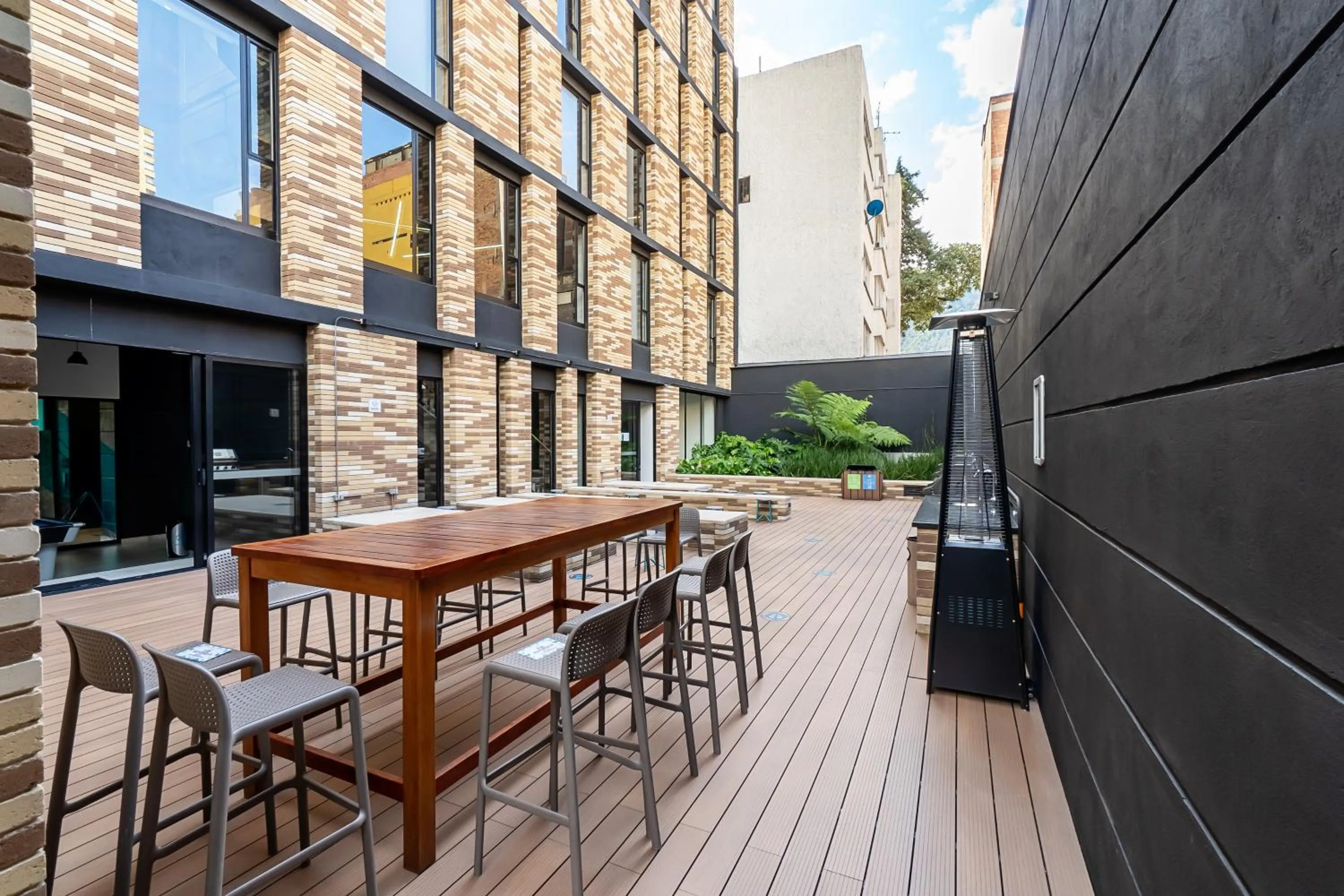 Balcony/Terrace in CentralX 21 Bogotá