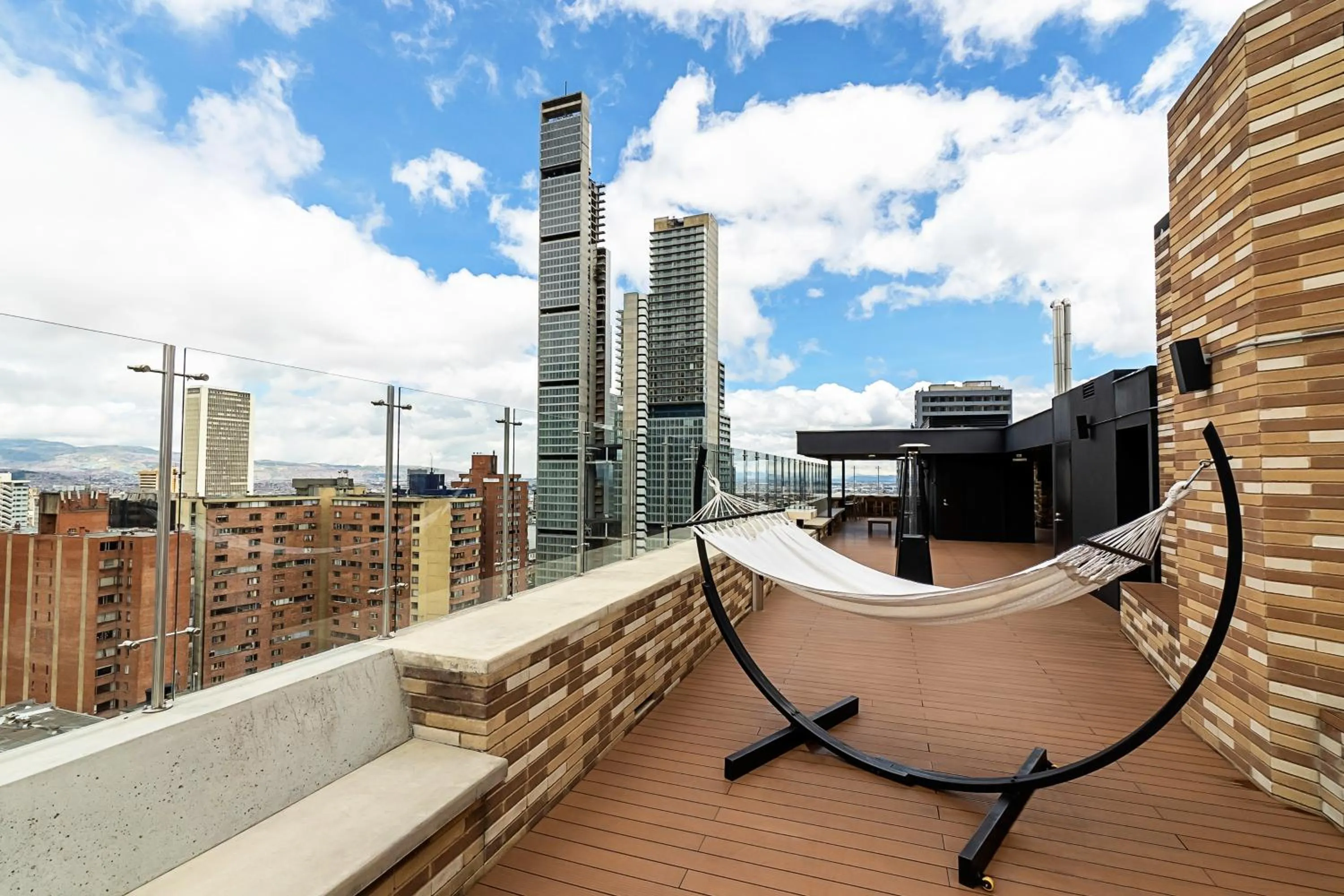 Balcony/Terrace in CentralX 21 Bogotá
