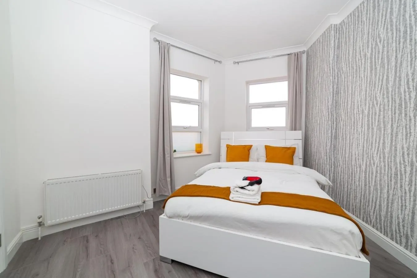 Bedroom, Bed in Diana Hotel Near Wembley Self Serviced Apartments