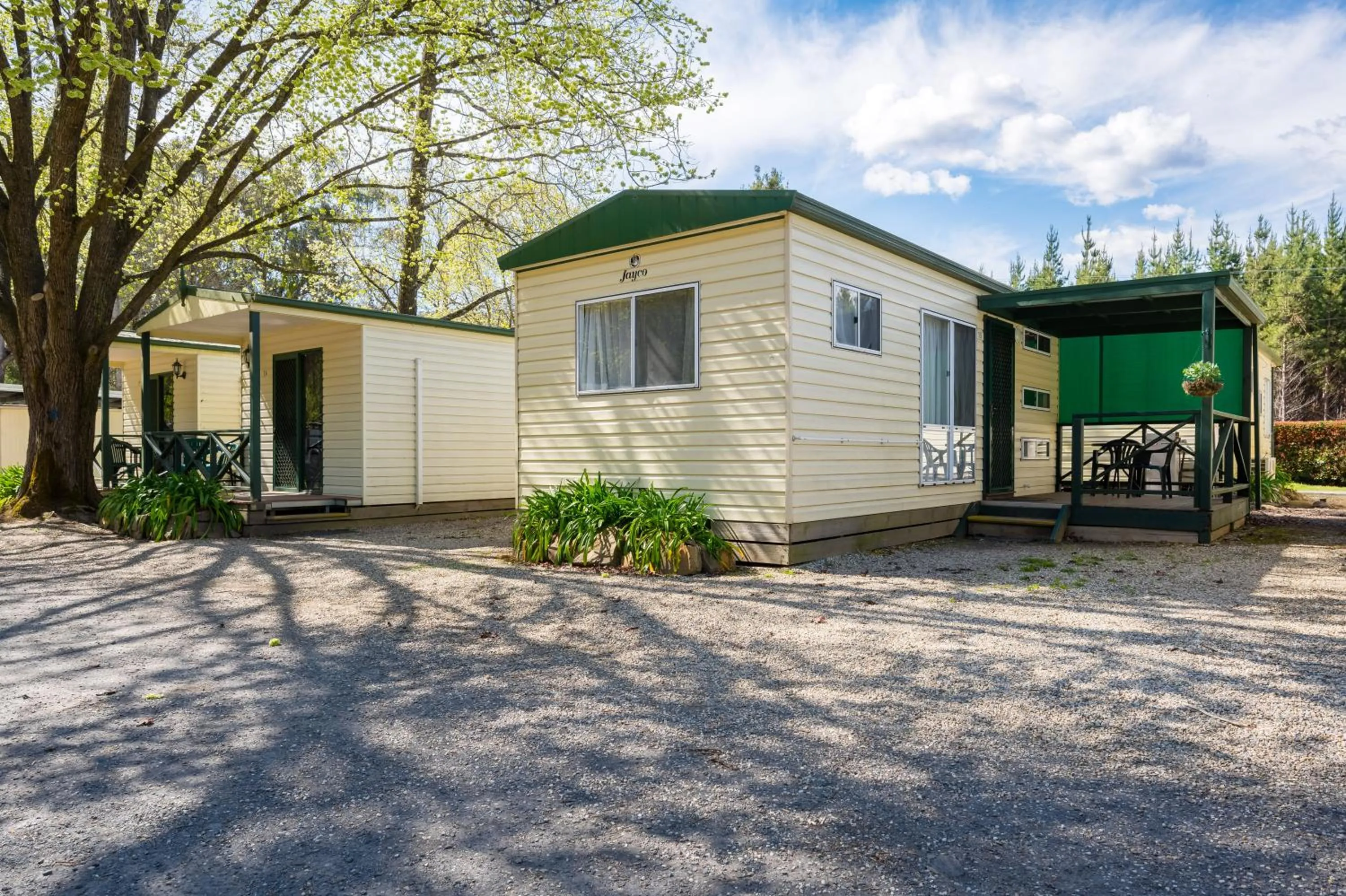 Property building in Bright Accommodation Park