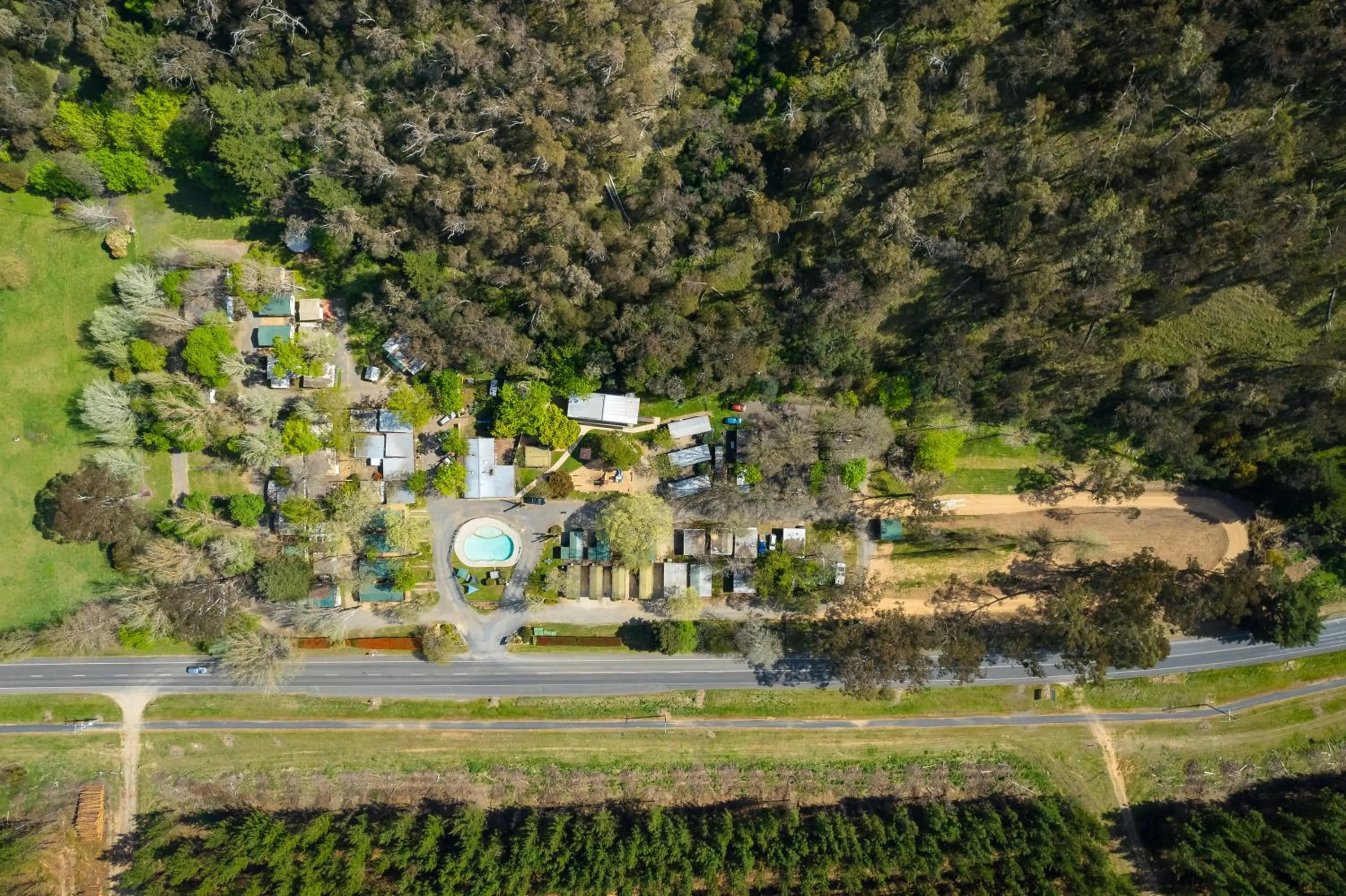 Natural landscape in Bright Accommodation Park