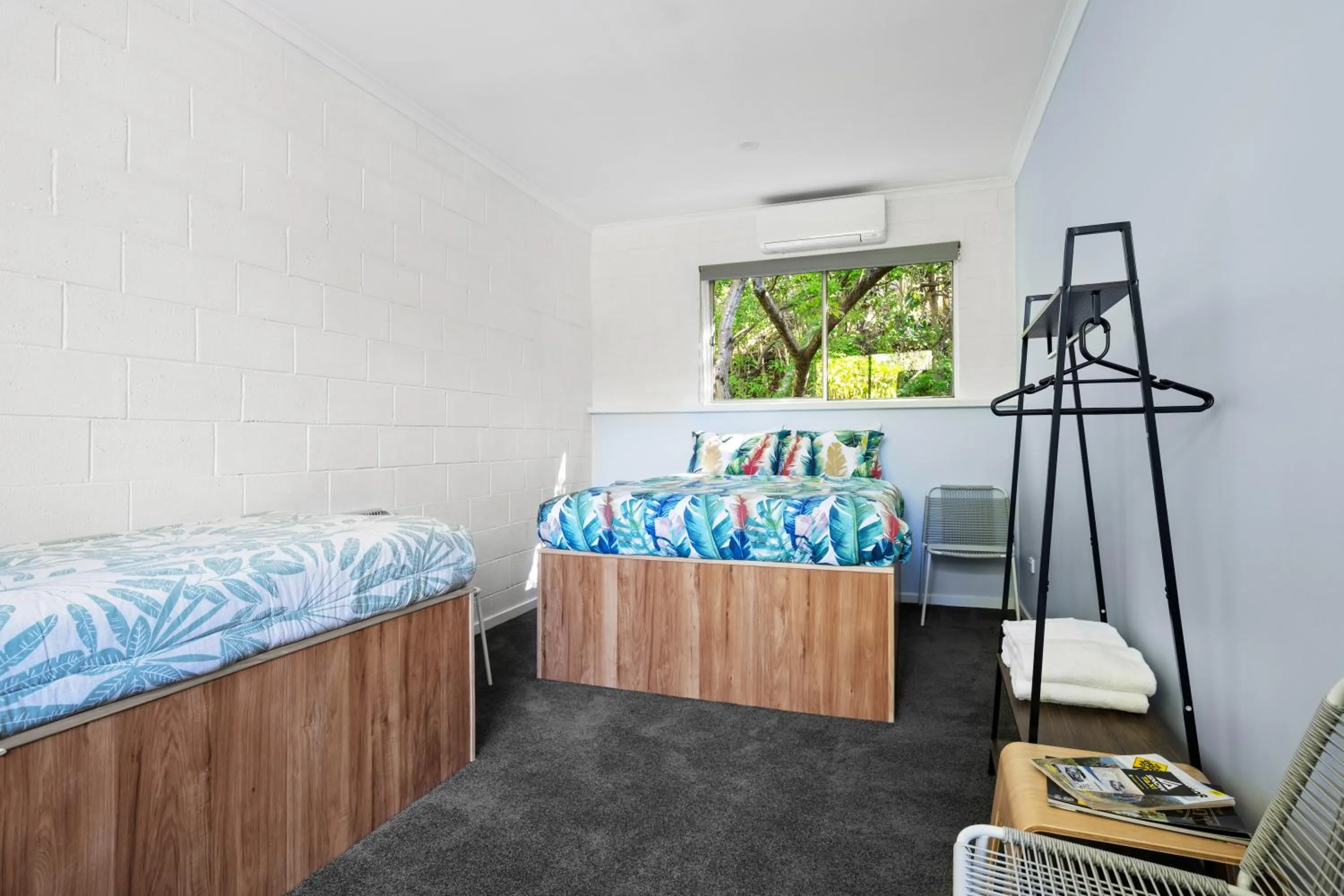 Bedroom, Bed in Bright Accommodation Park