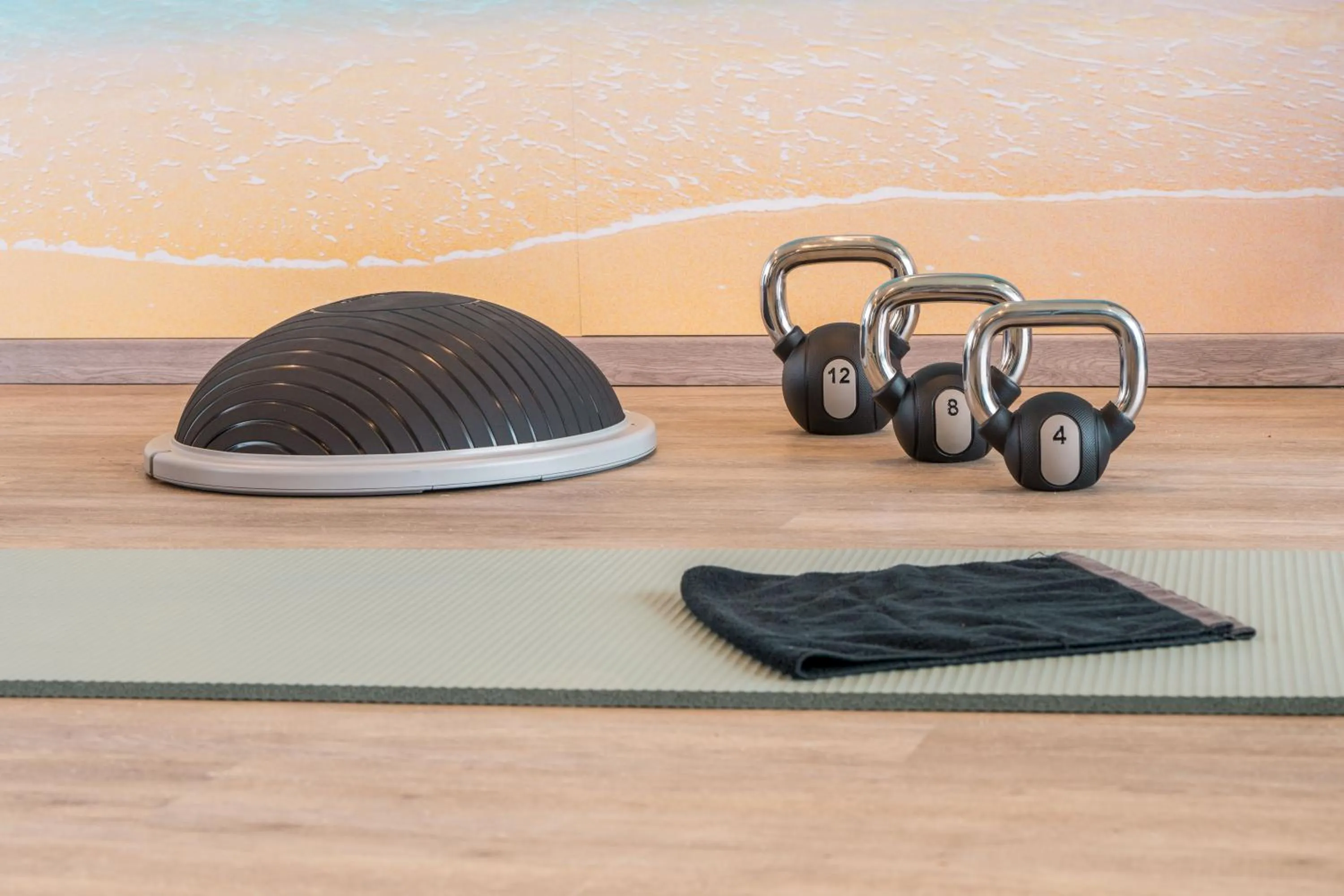 Fitness centre/facilities in AQA Palace