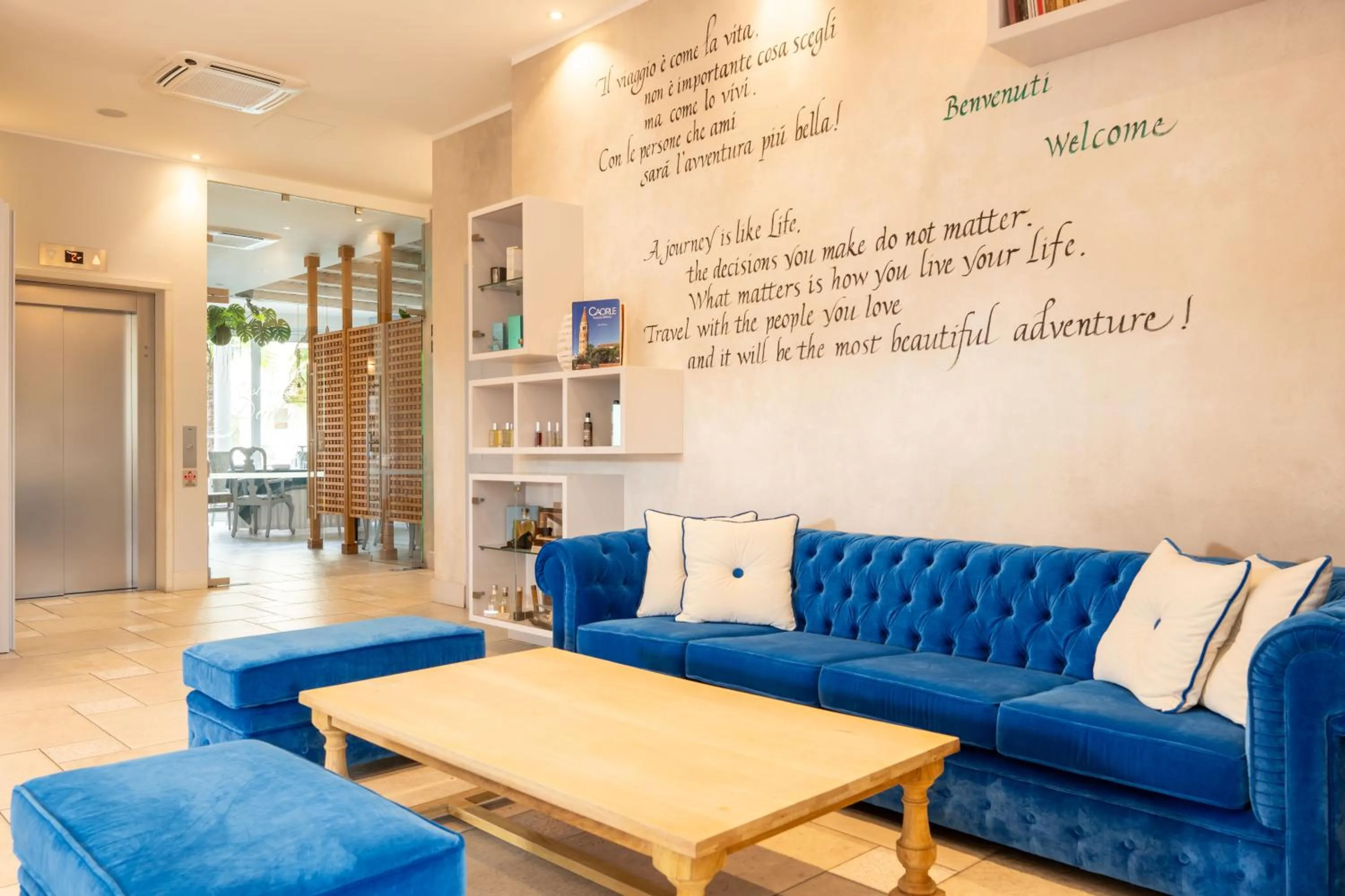 Lobby or reception in AQA Palace