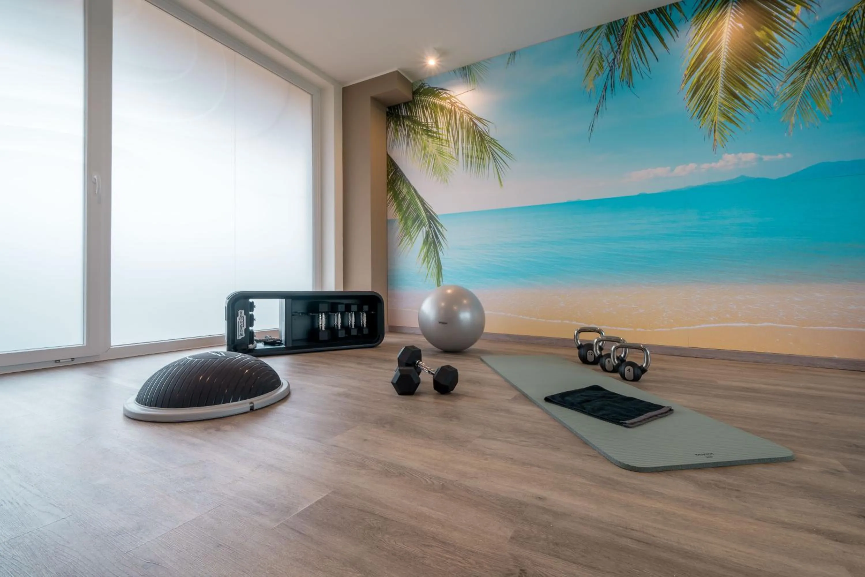 Fitness centre/facilities in AQA Palace