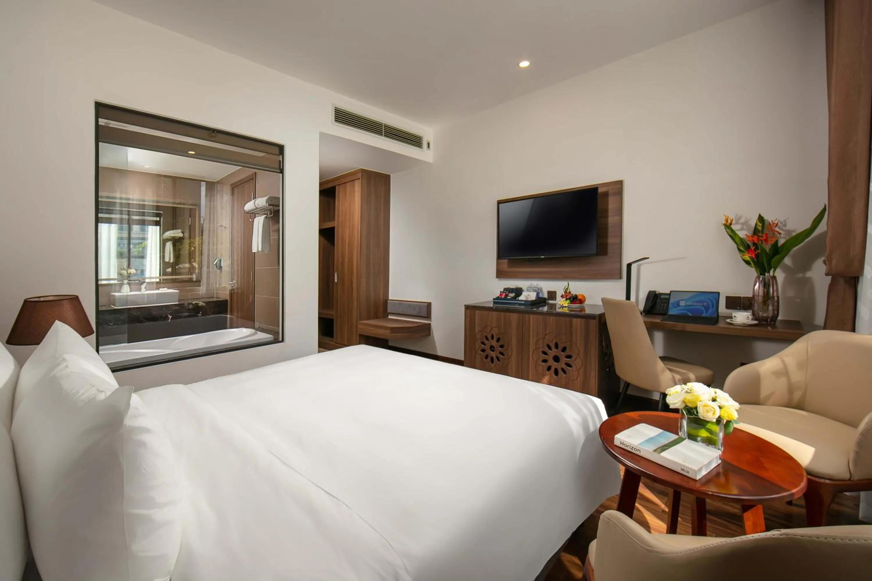 Bed in Nesta Hotel Da Nang