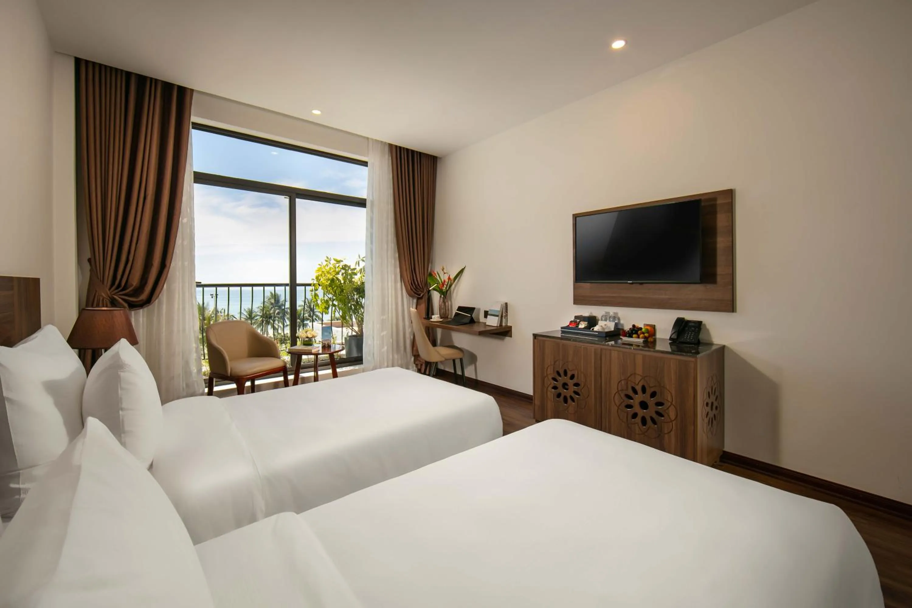 Bed in Nesta Hotel Da Nang