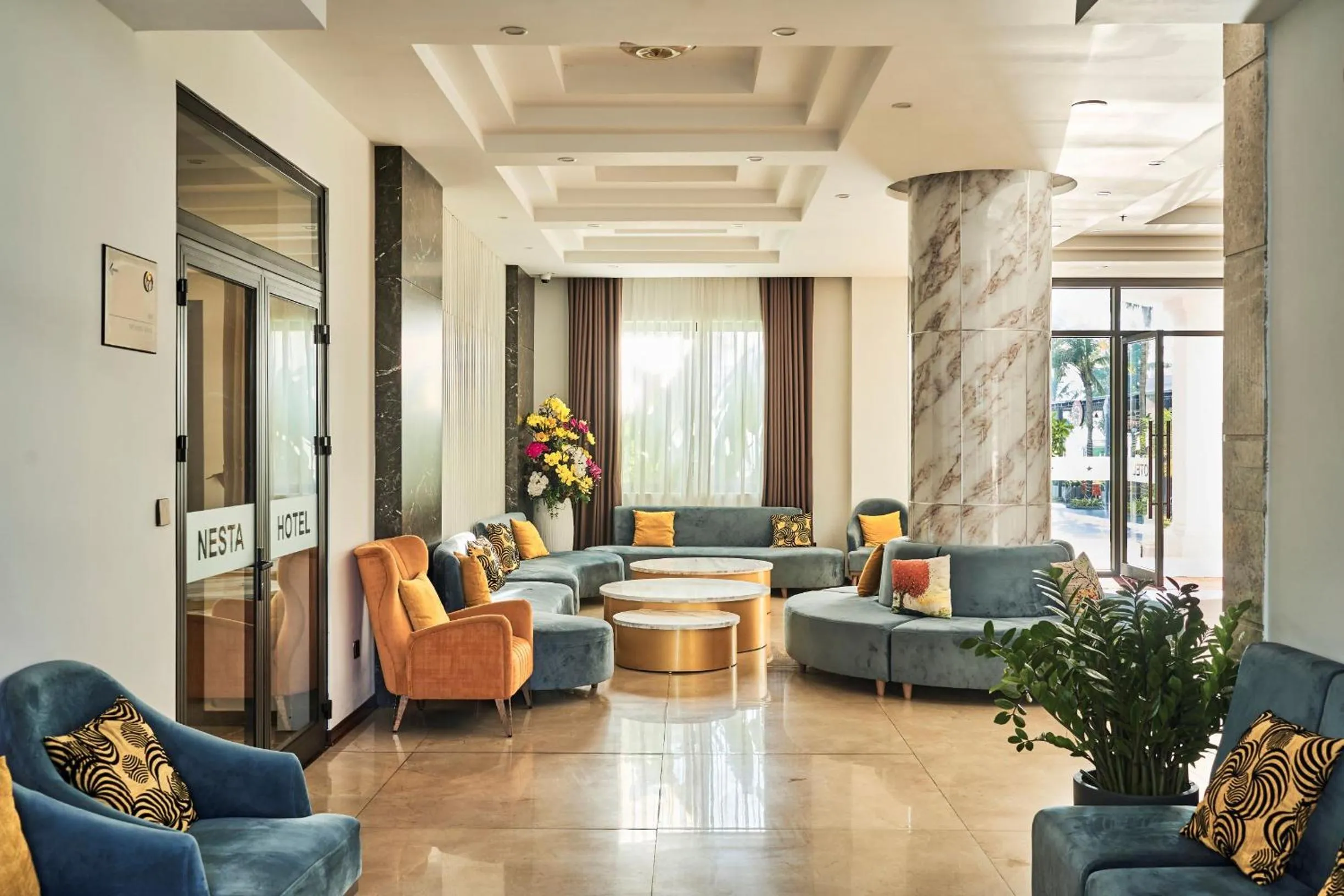 Lobby or reception in Nesta Hotel Da Nang