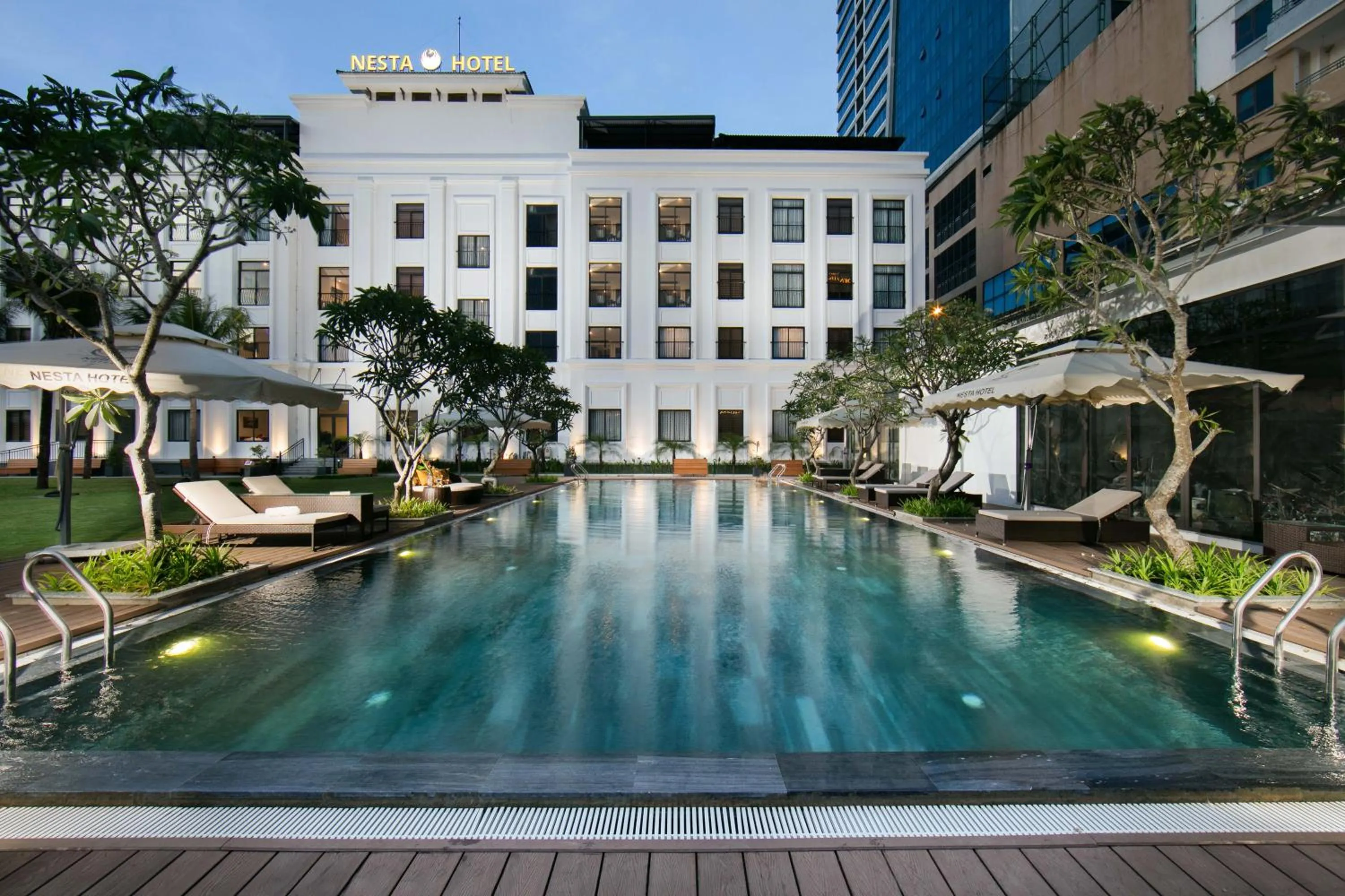 Swimming pool in Nesta Hotel Da Nang