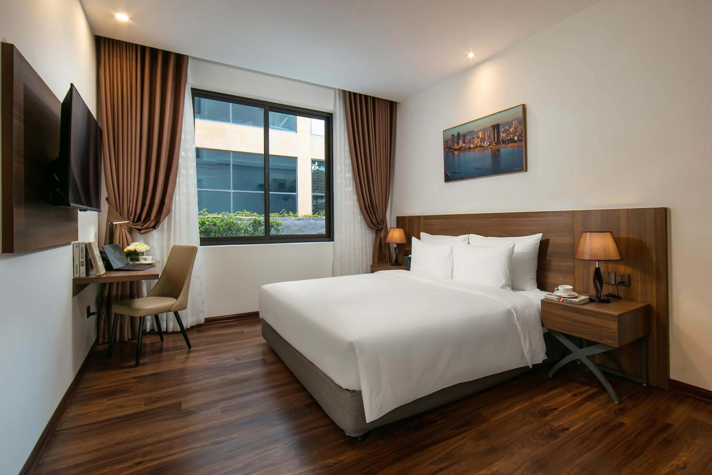 Bed in Nesta Hotel Da Nang