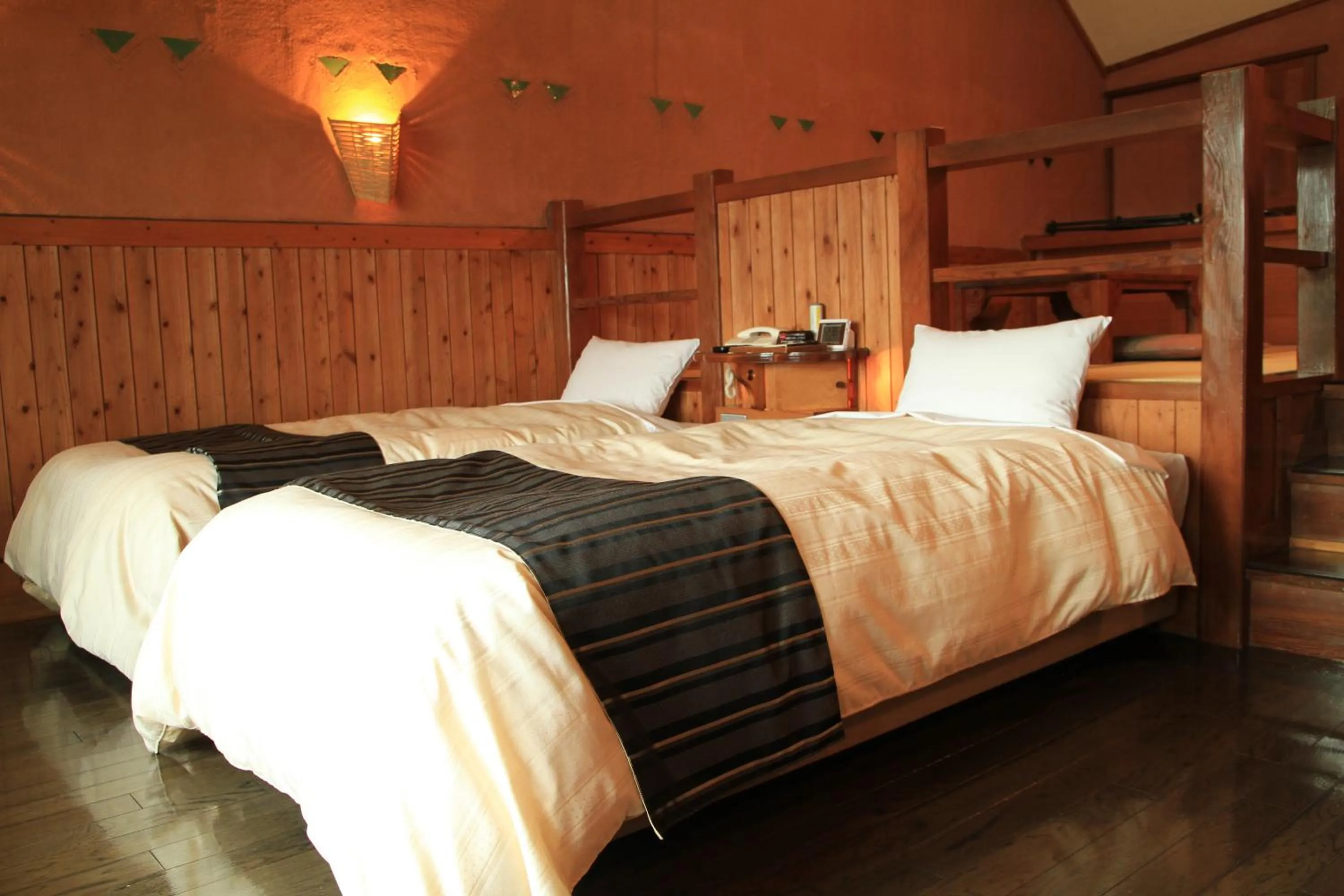 Bed in Resonate Club Kuju