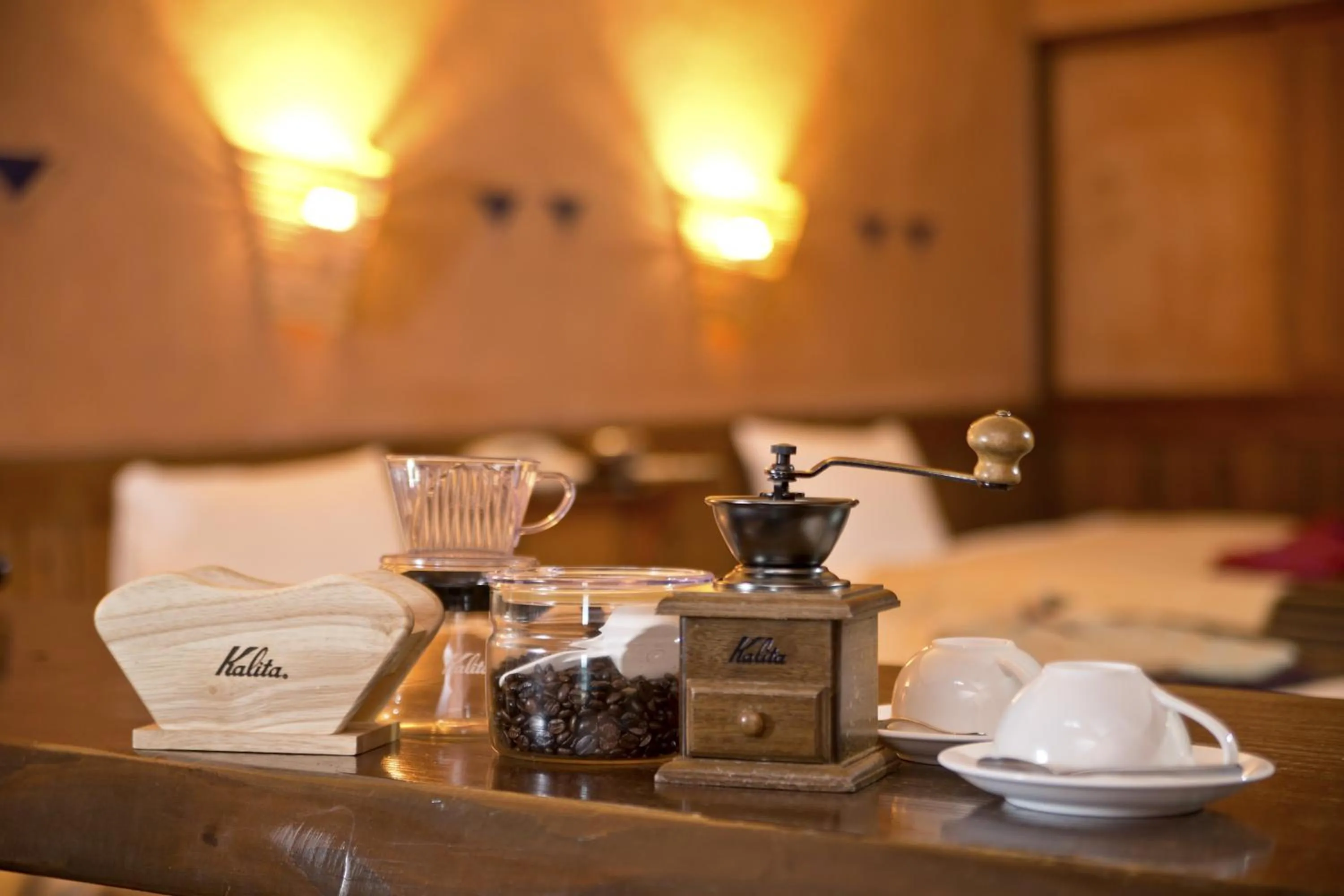 Coffee/tea facilities, Bed in Resonate Club Kuju