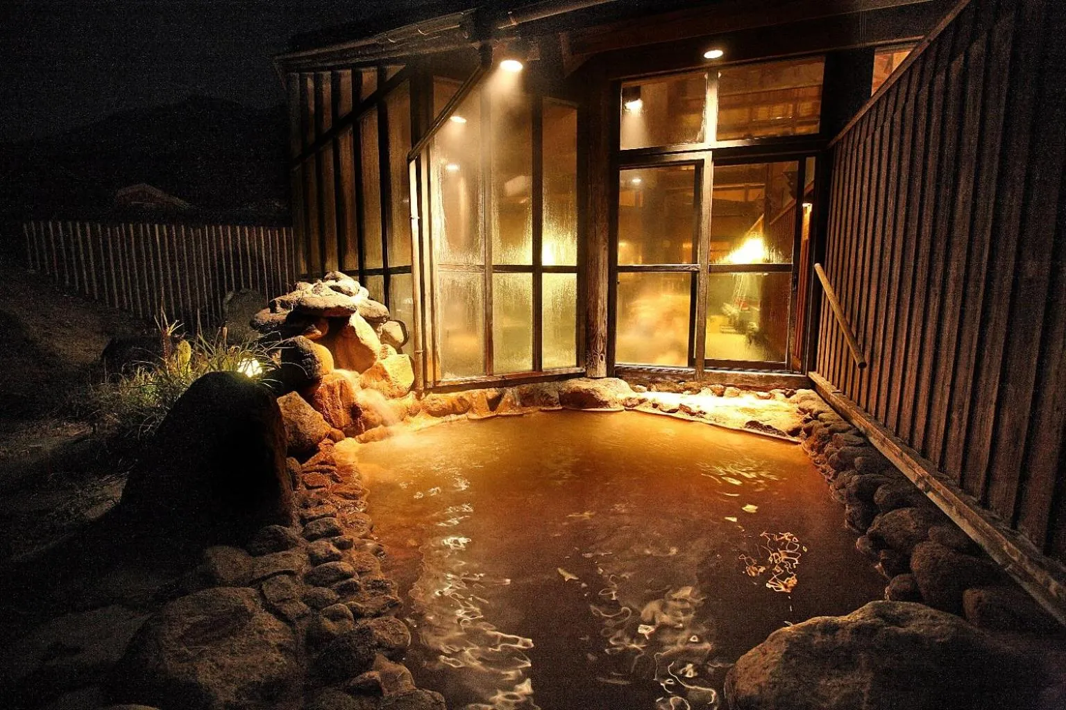 Open Air Bath in Resonate Club Kuju