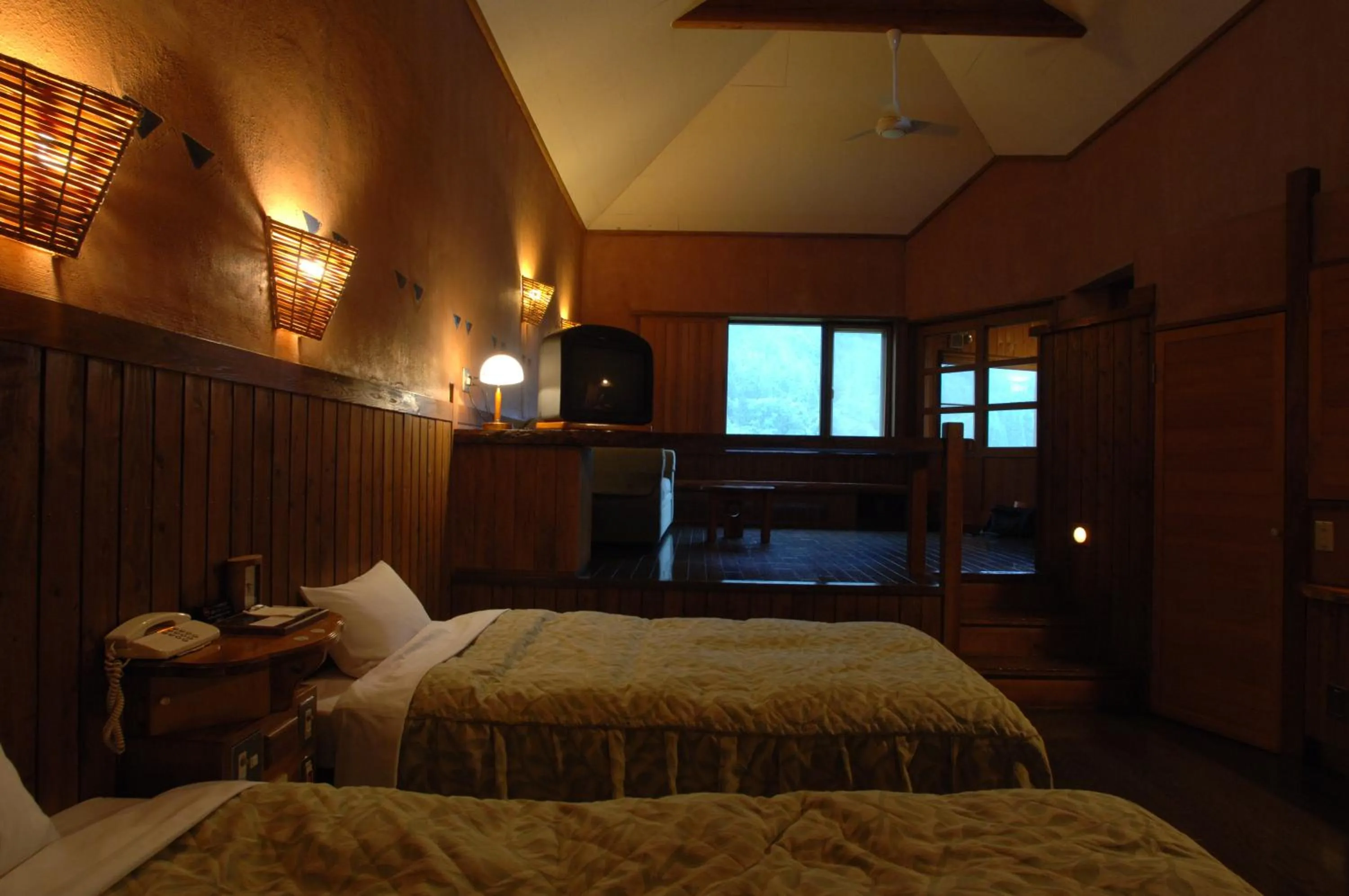 Bed in Resonate Club Kuju