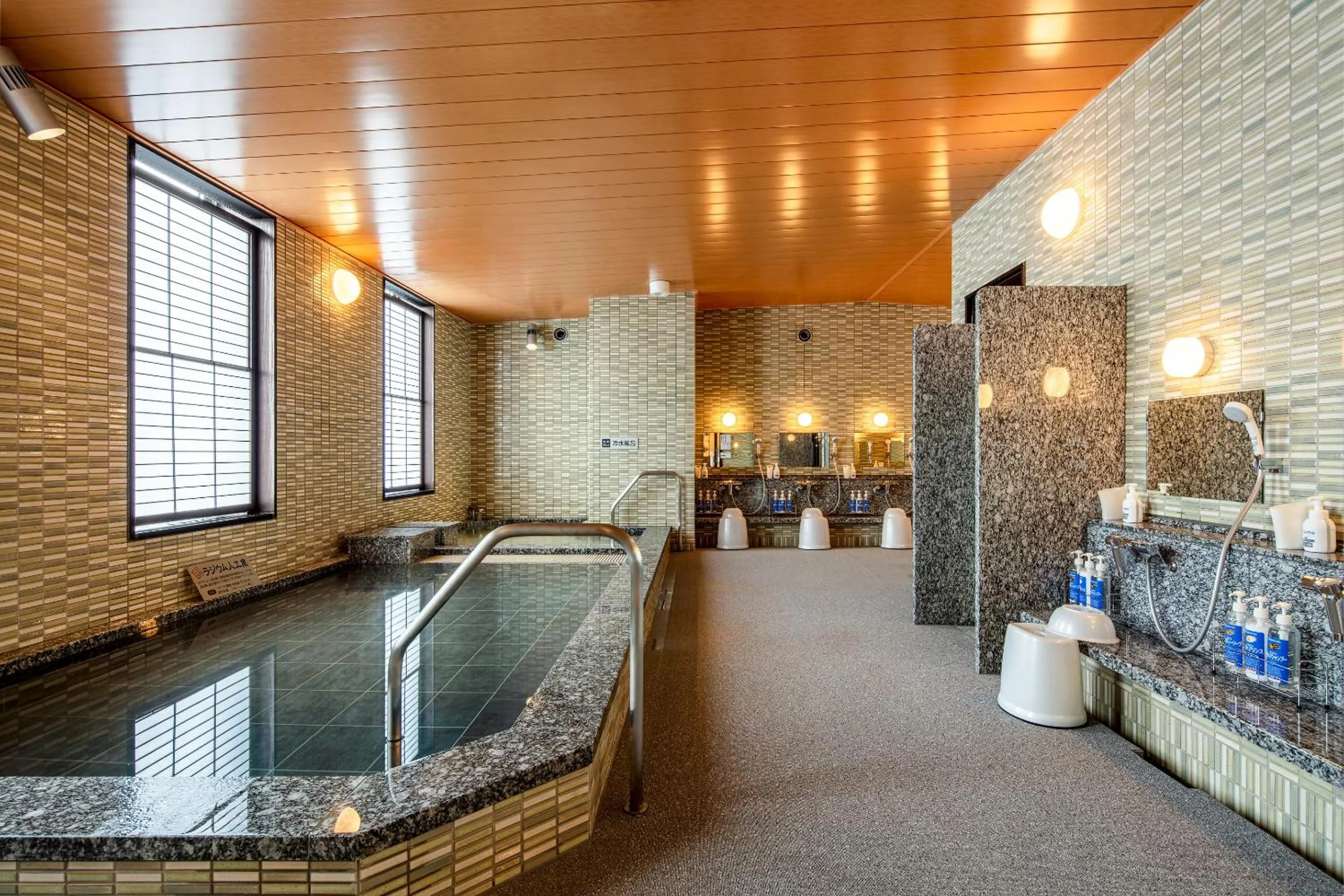 Public Bath in Takaoka Manten Hotel Ekimae