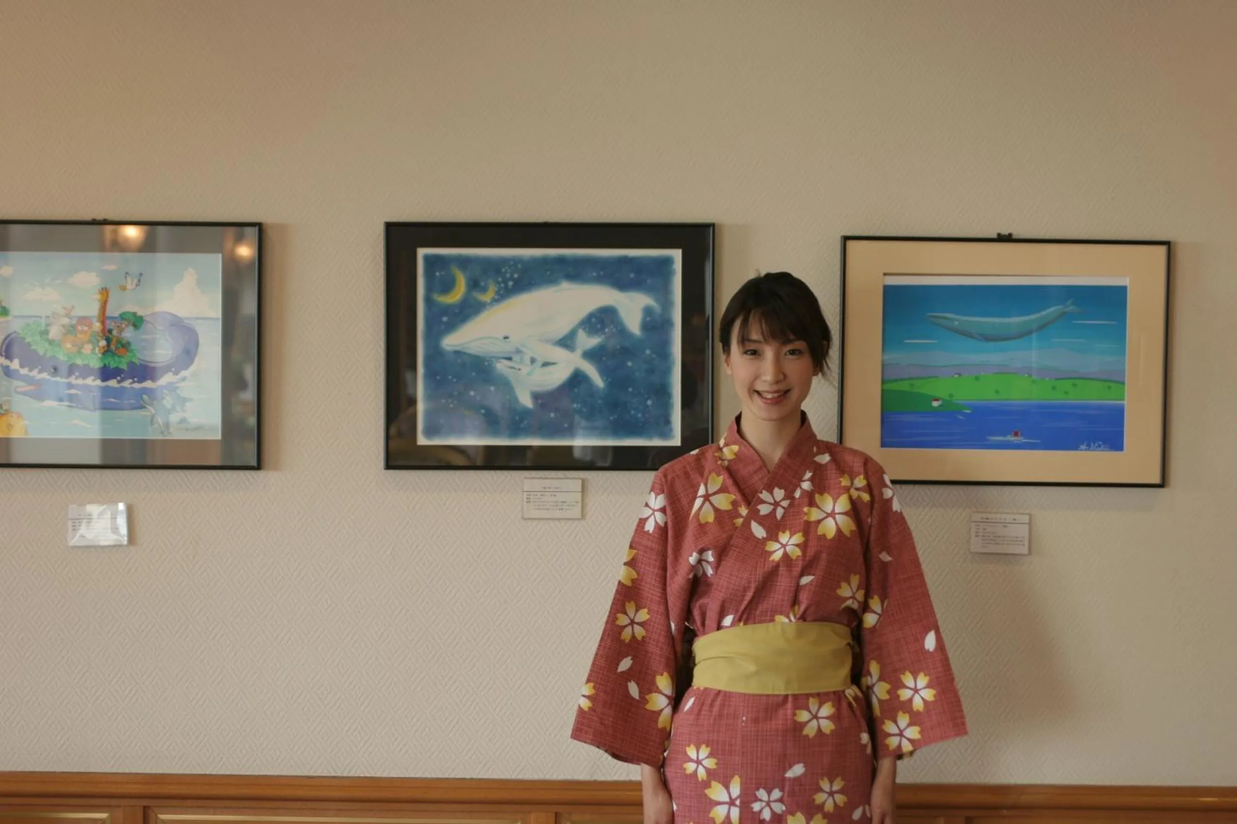 Decorative detail in Tabinoyado Ushionoakari Geiboso