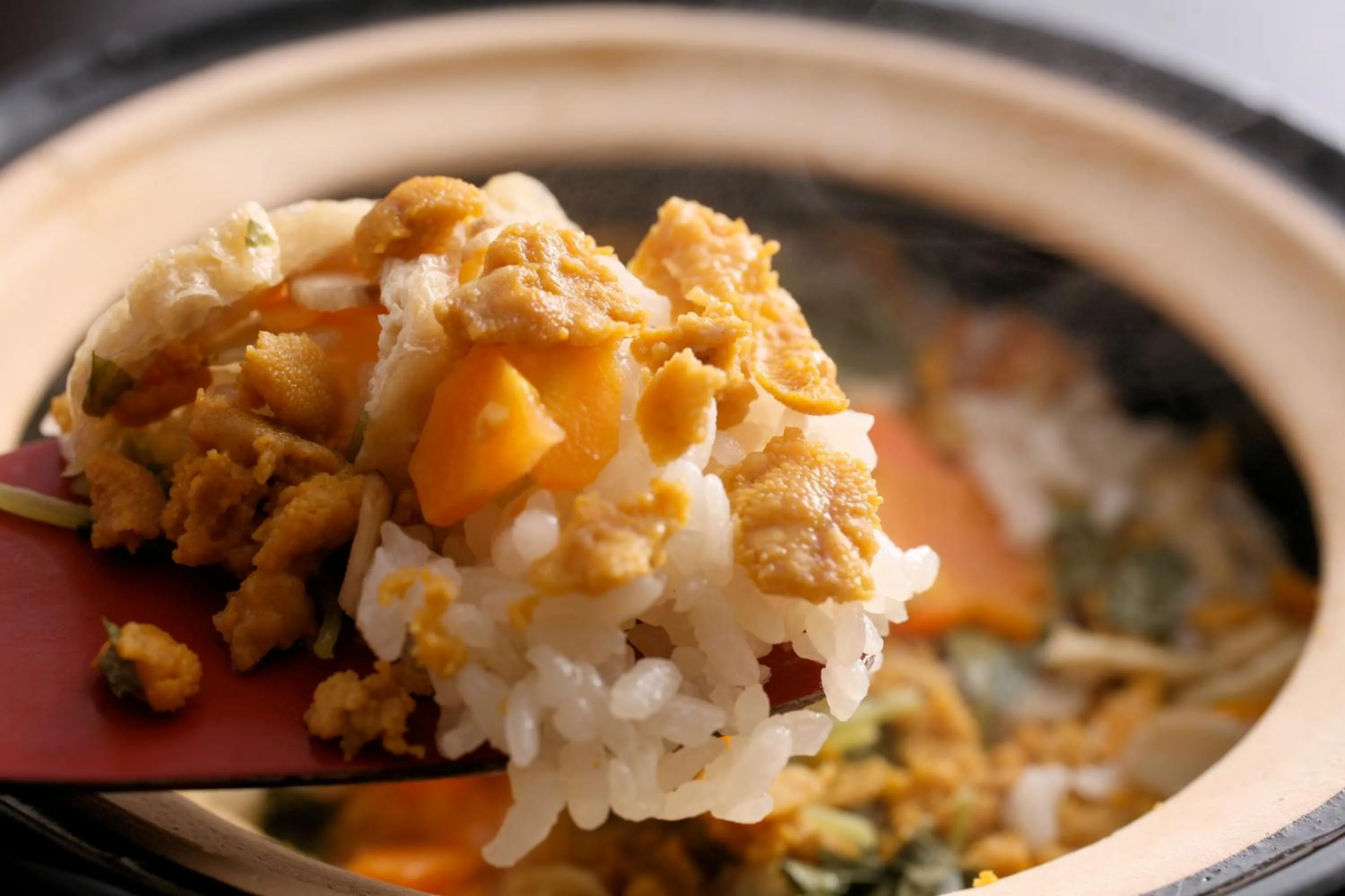 Food close-up in Tabinoyado Ushionoakari Geiboso