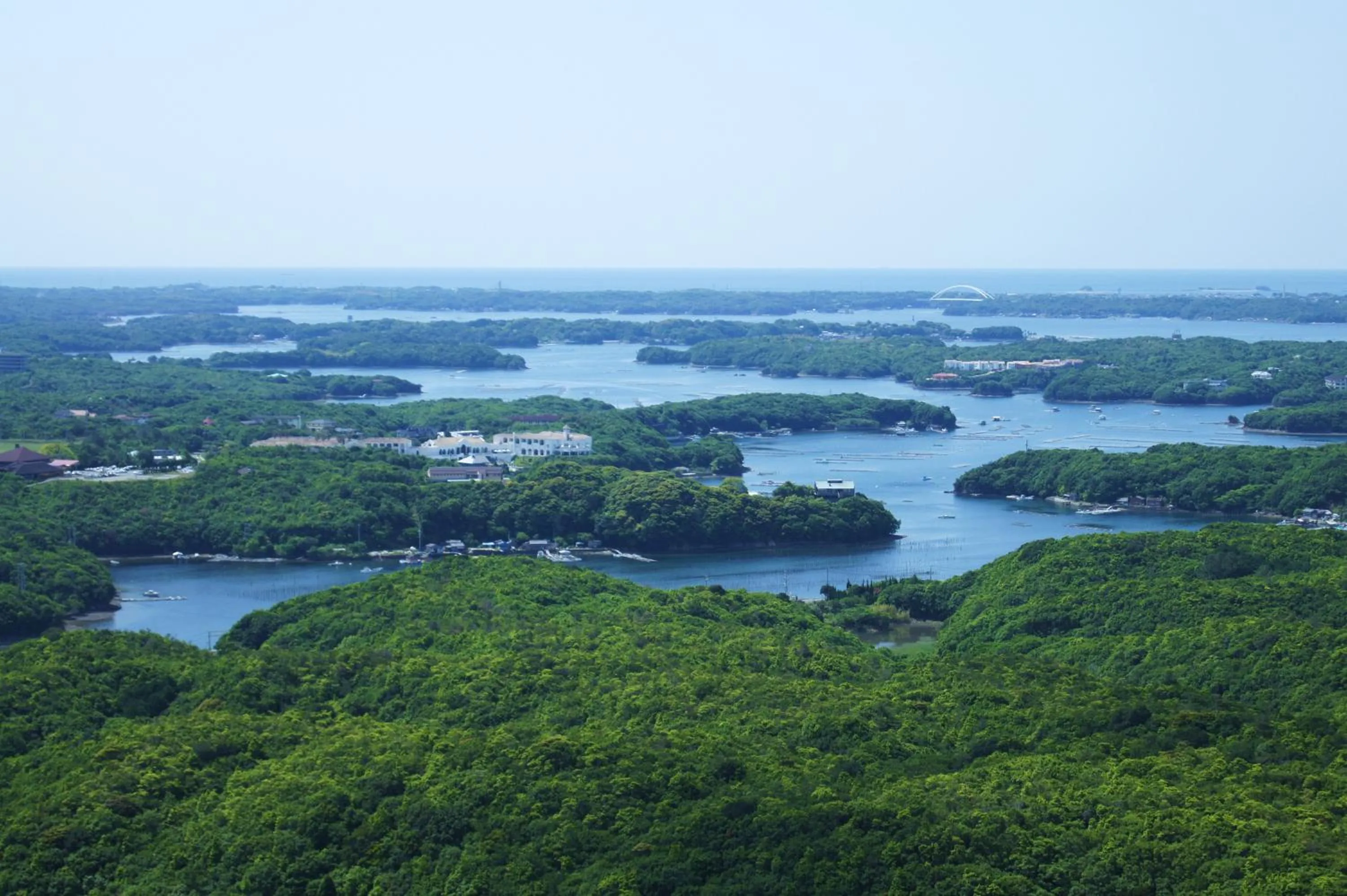 Natural landscape in Tabinoyado Ushionoakari Geiboso