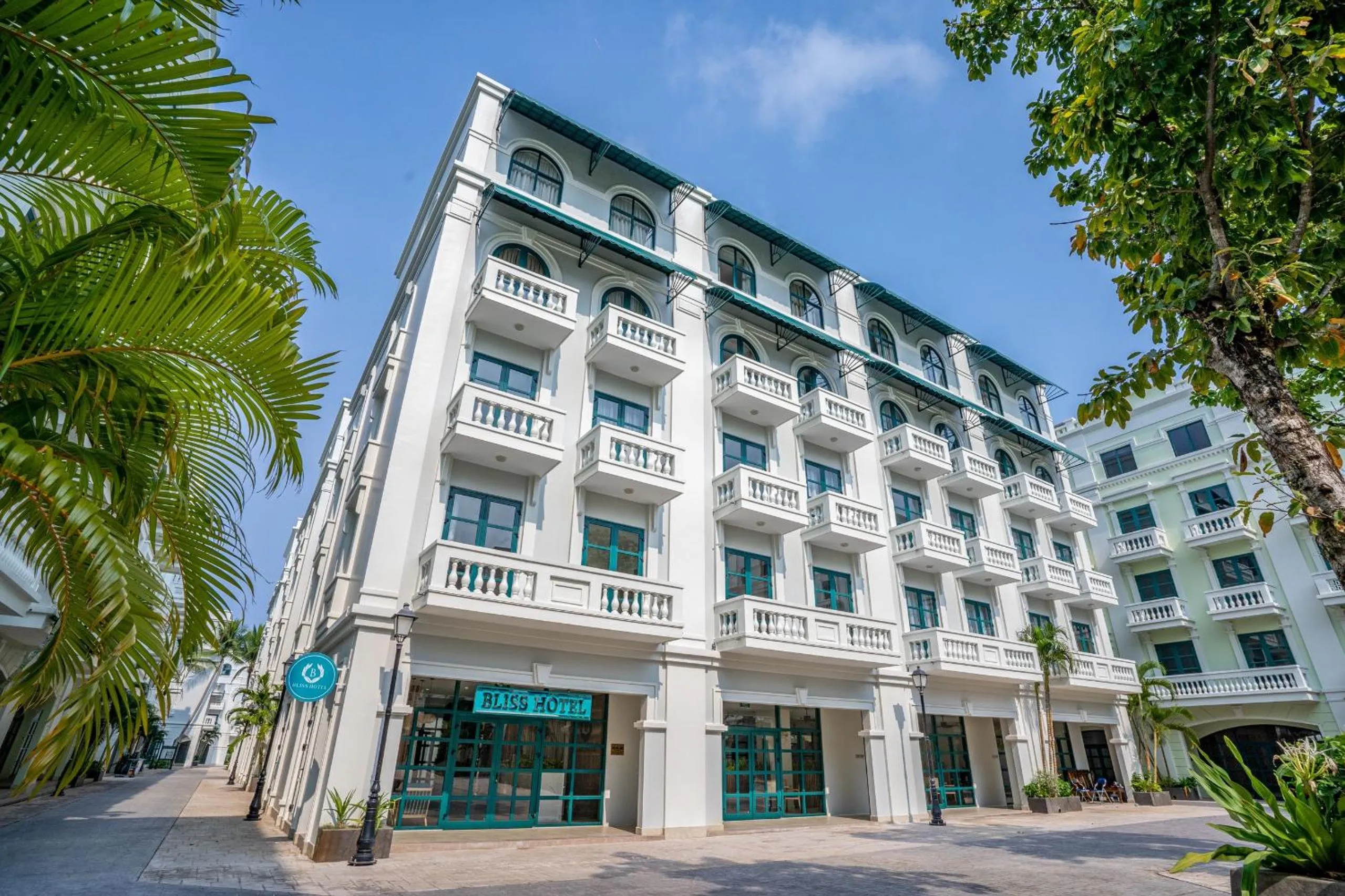 Property building in Bliss Hotel Phu Quoc
