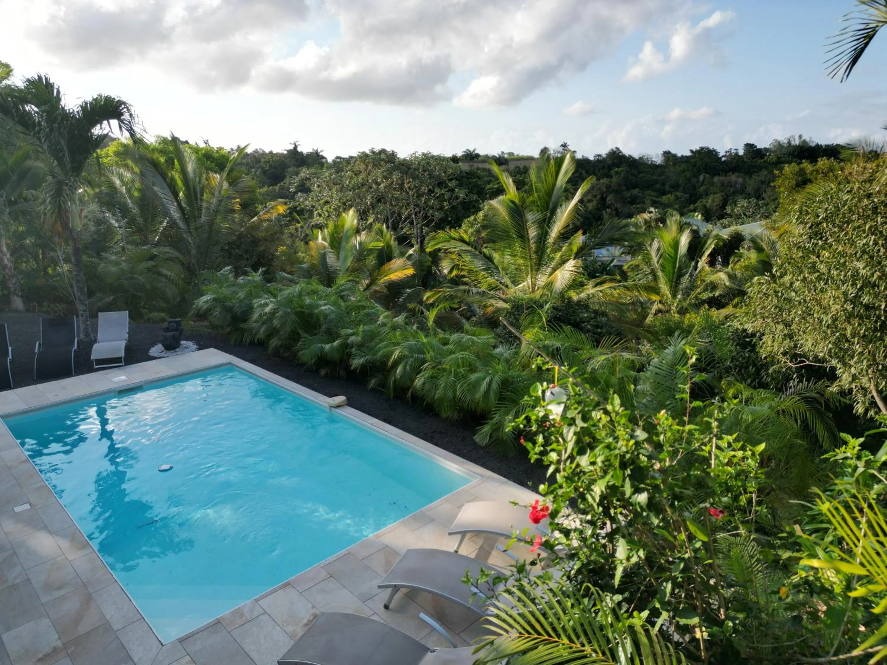 Garden in Villa Écrin de Nature