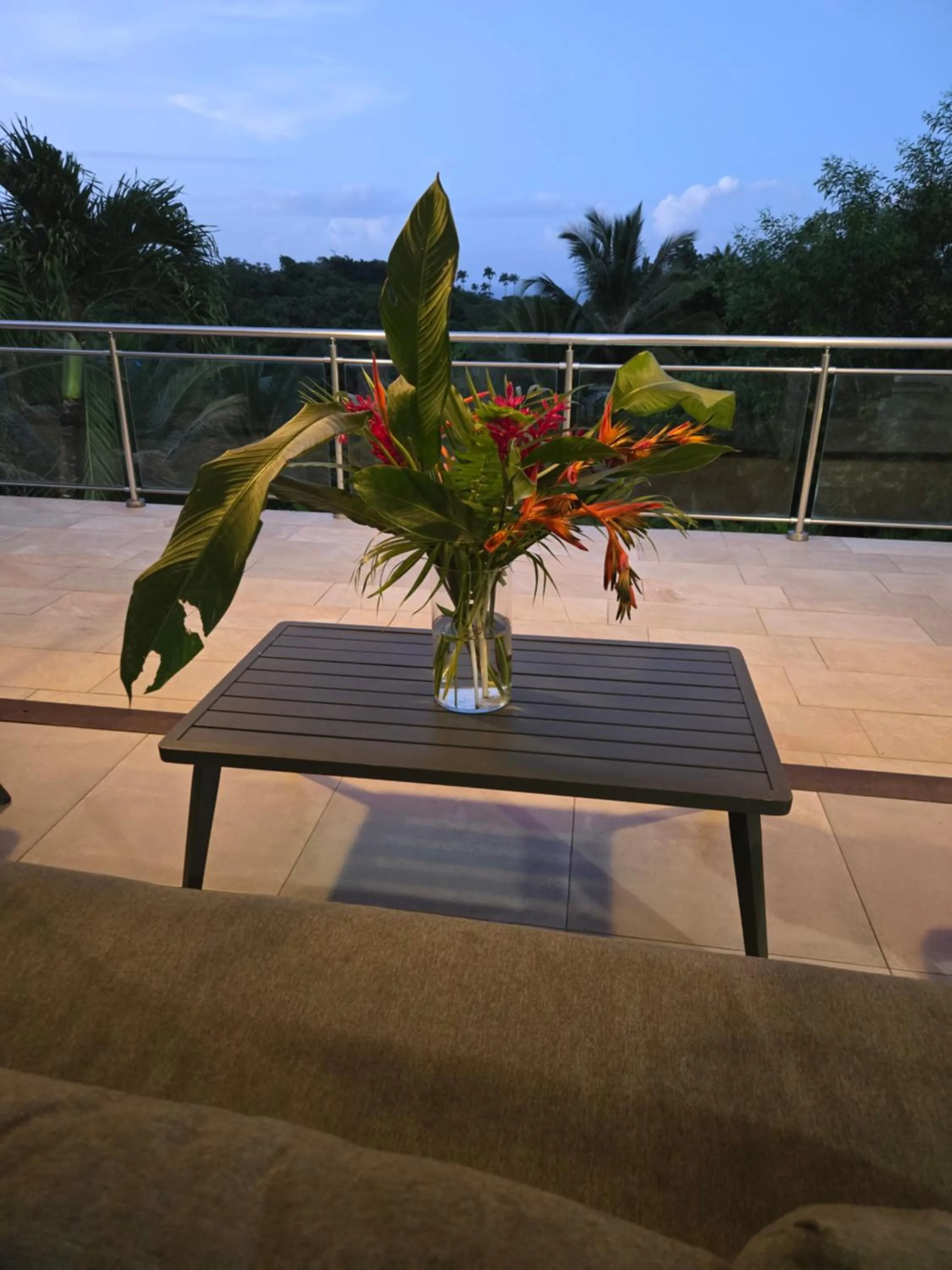 Balcony/Terrace in Villa Écrin de Nature