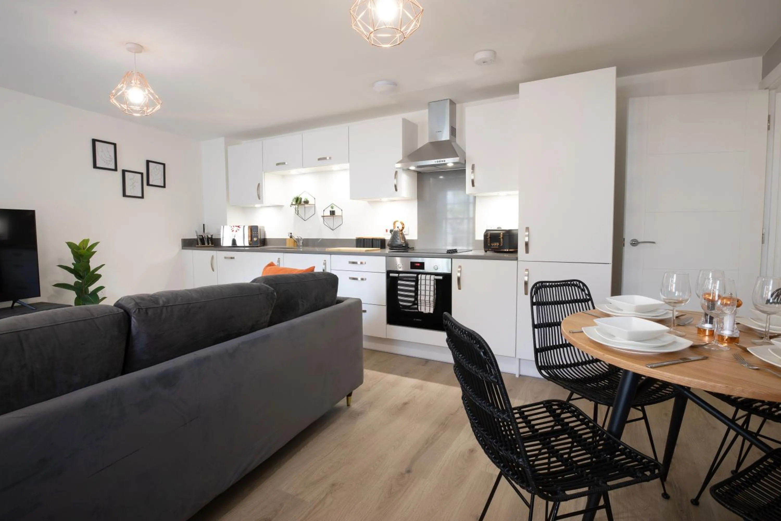 Dining area in The Courtyard