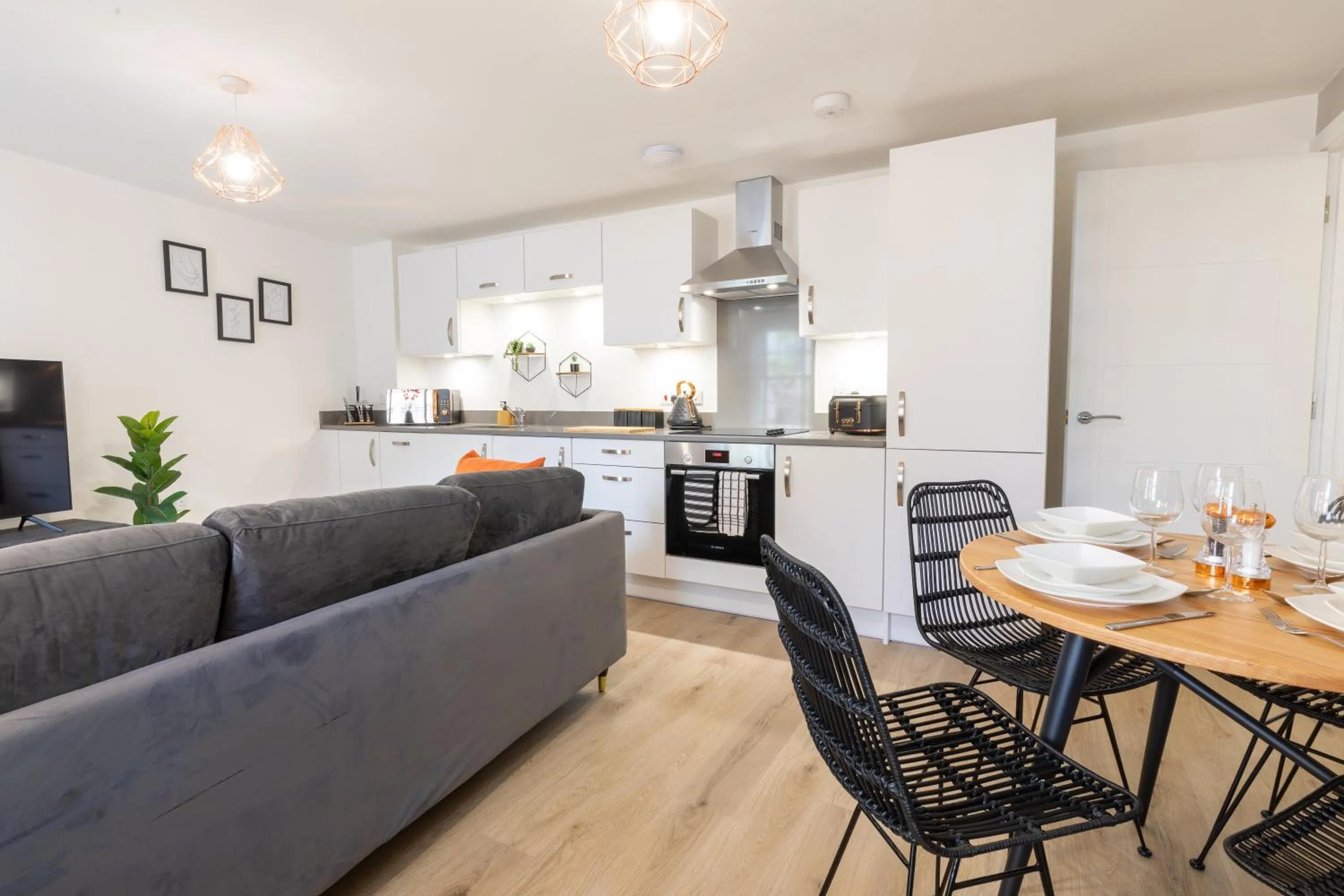 Dining area in The Courtyard