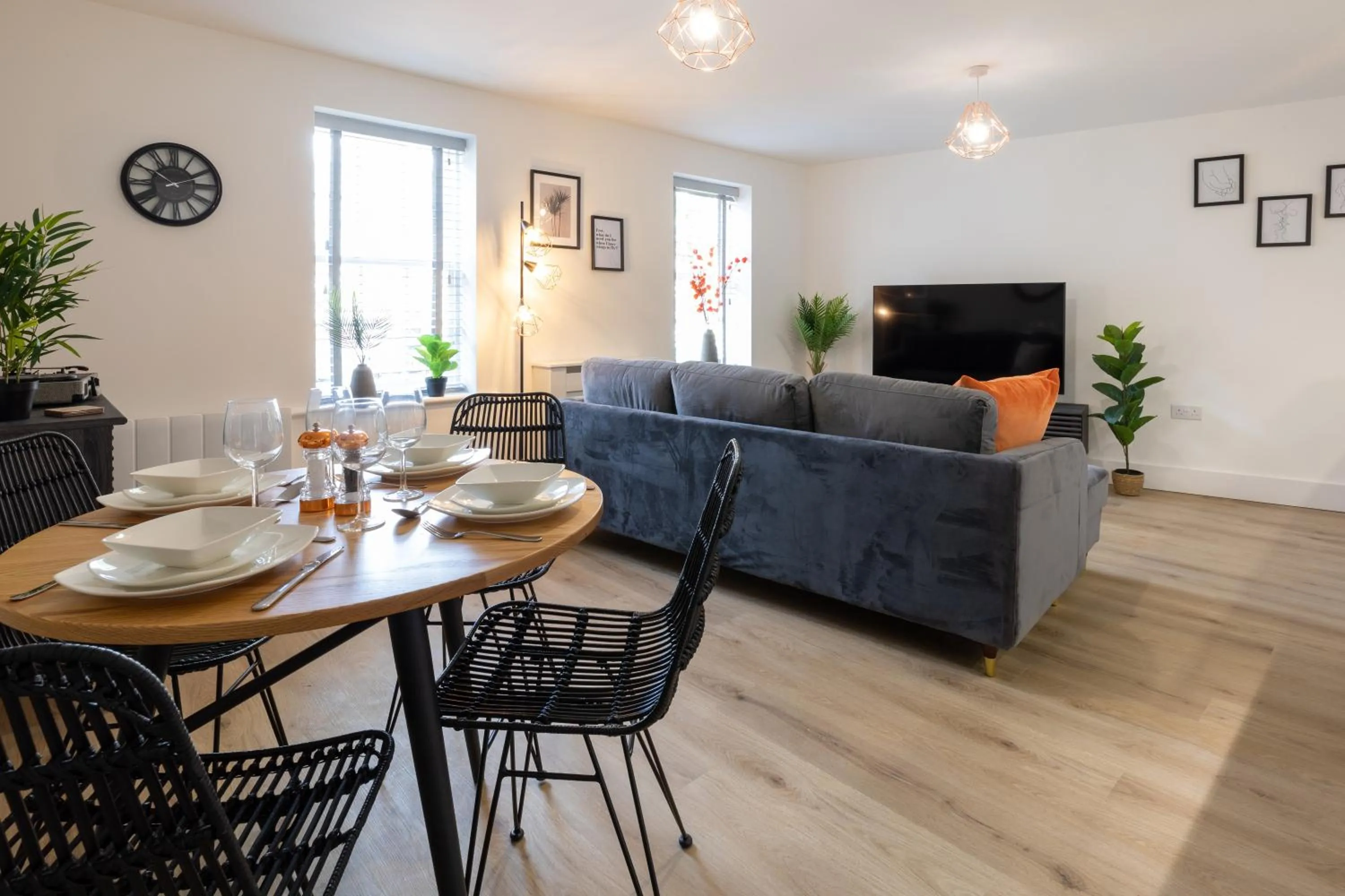 Dining area in The Courtyard